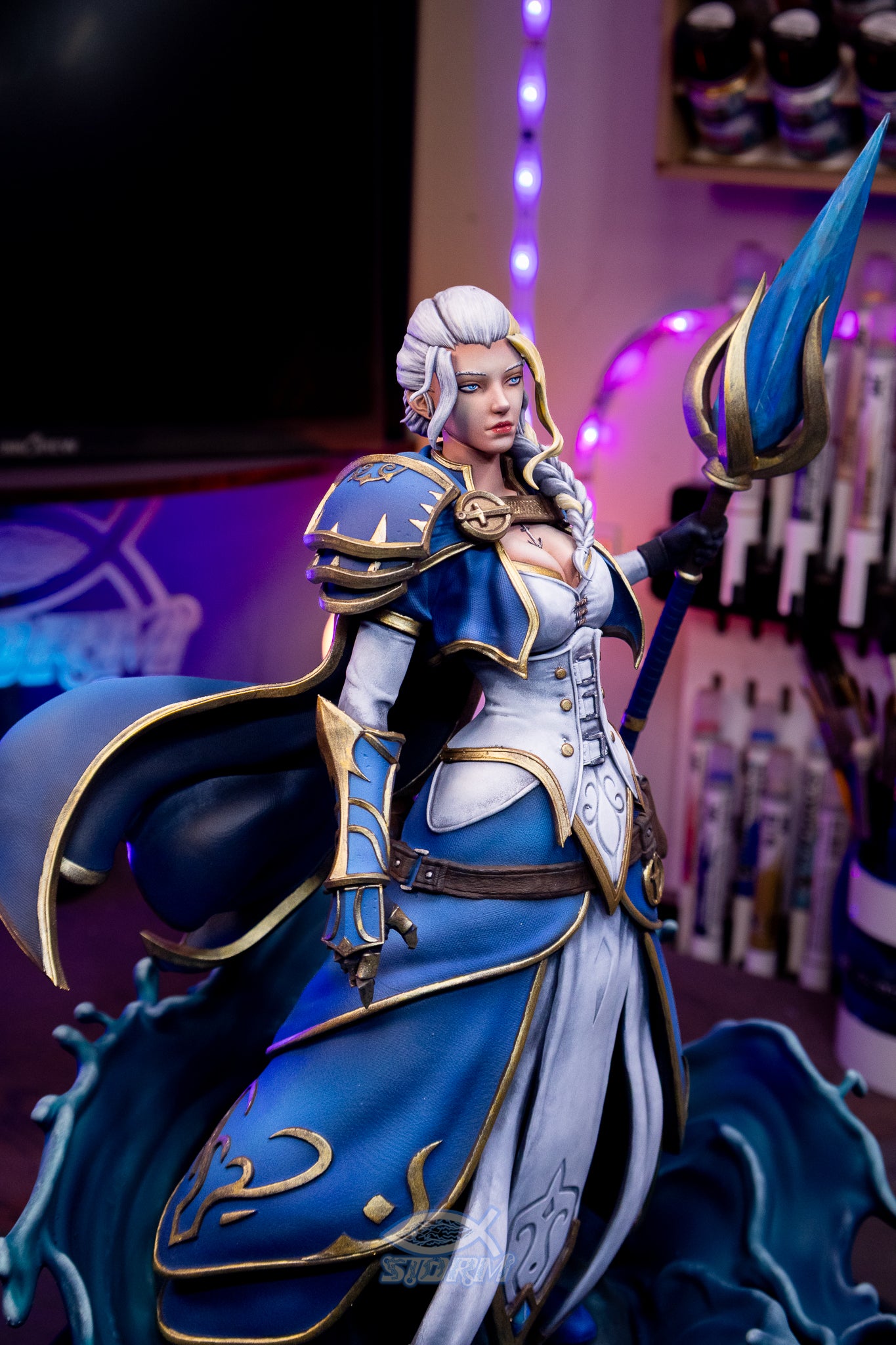 Jaina Proudmoore World of Warcraft Resin Fan Art (Design by CA3D Studios)