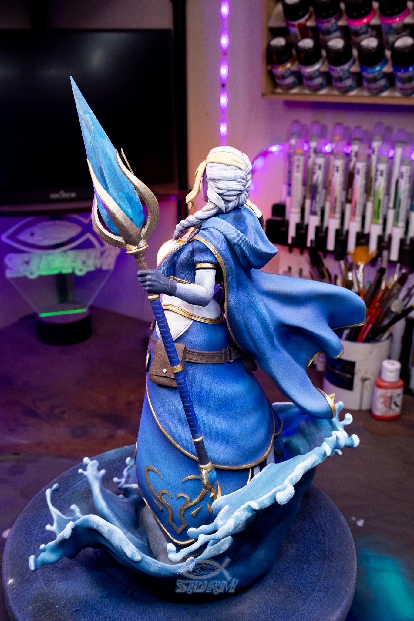 Jaina Proudmoore World of Warcraft Resin Fan Art (Design by CA3D Studios)