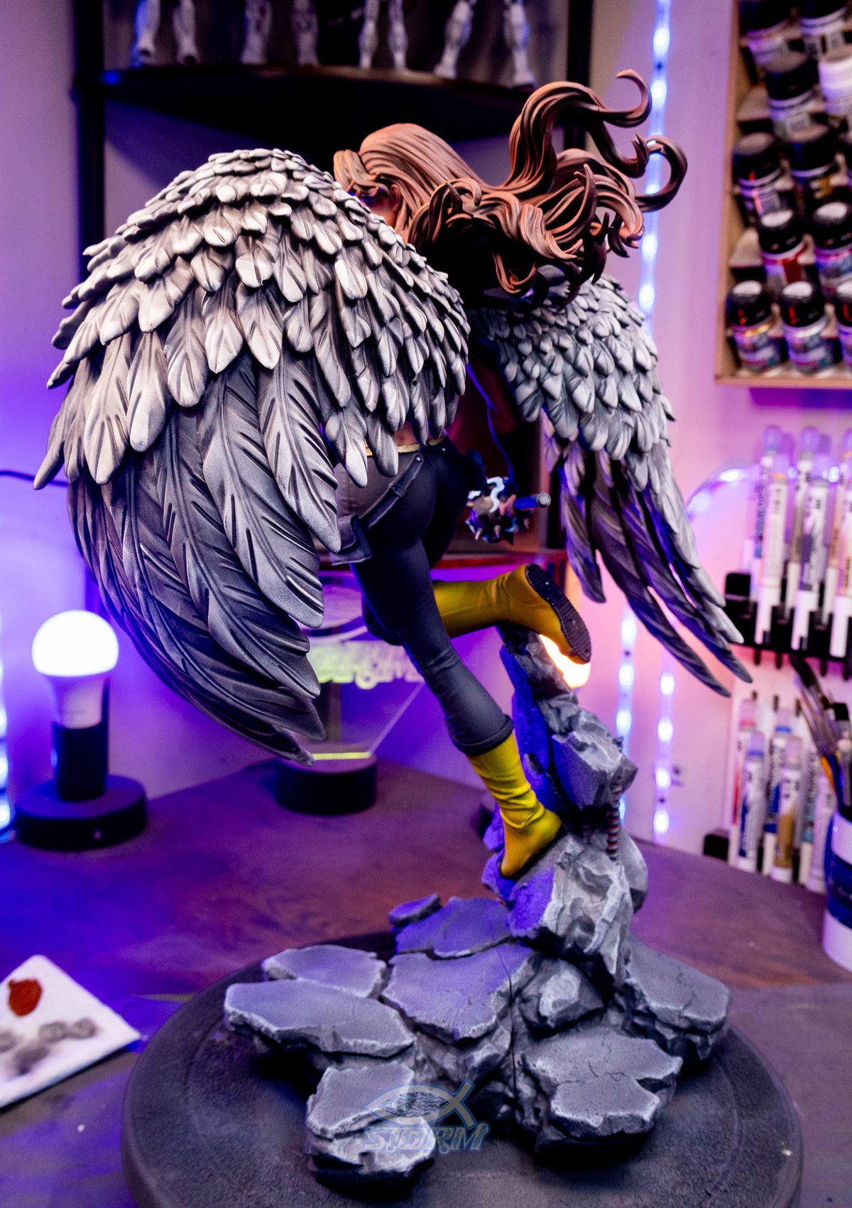 Hawkgirl Resin Fan Art - MTO (Abe3D)