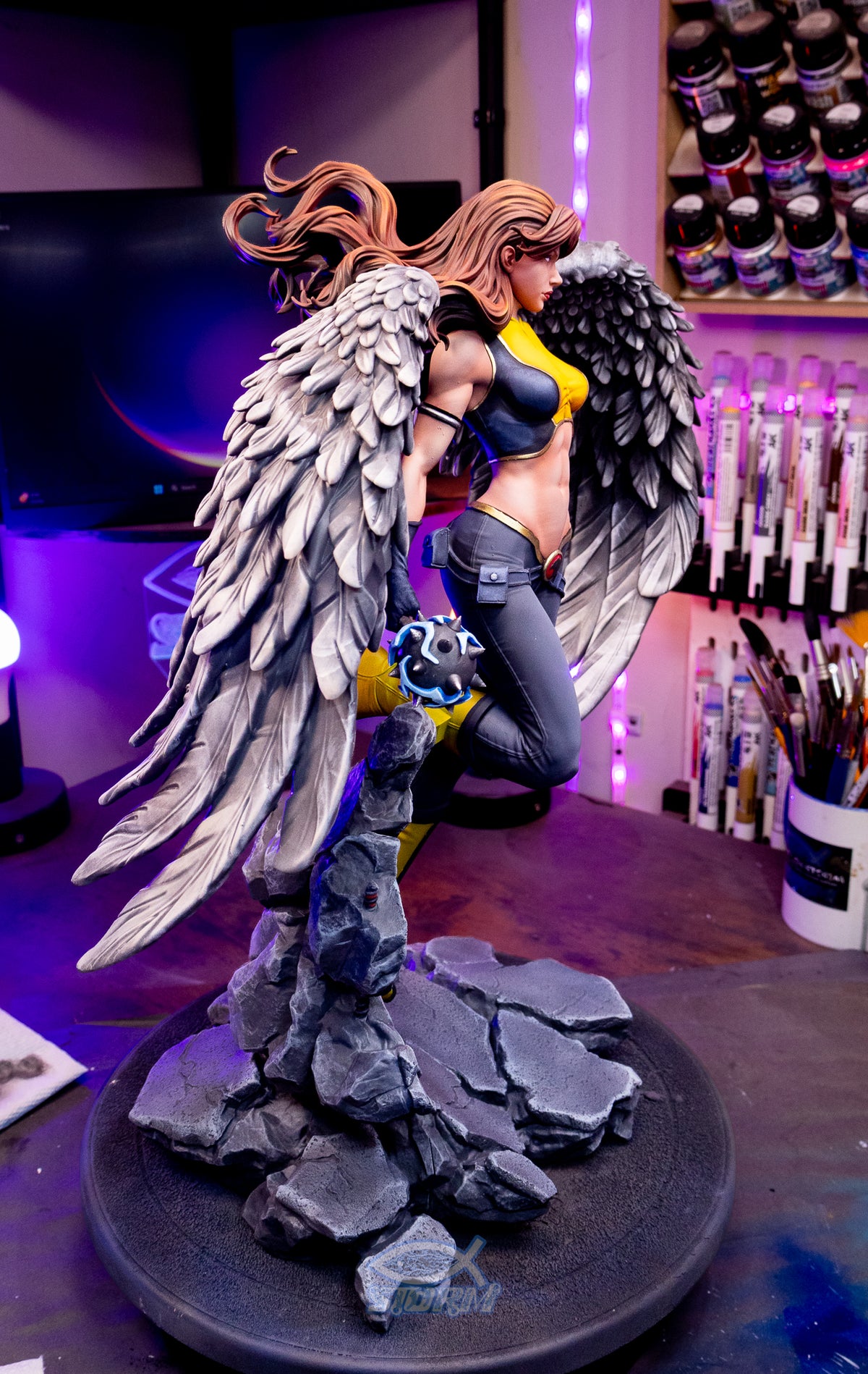 Hawkgirl Resin Fan Art - MTO (Abe3D)