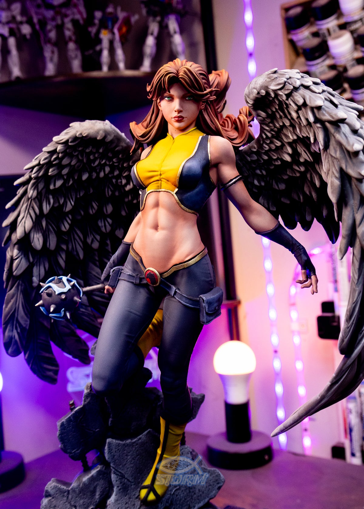 Hawkgirl Resin Fan Art - MTO (Abe3D)