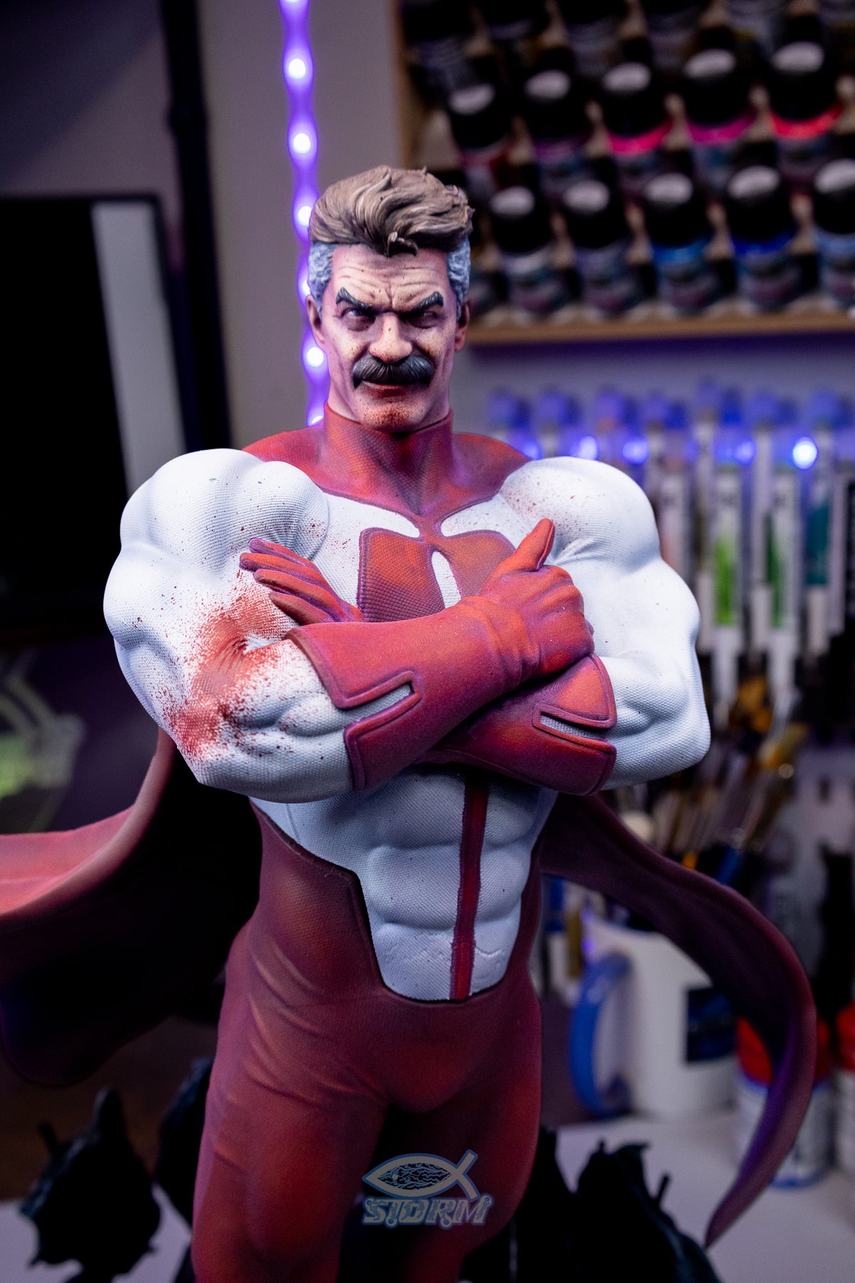 Omniman Resin Fan Art - MTO (Tanuki)