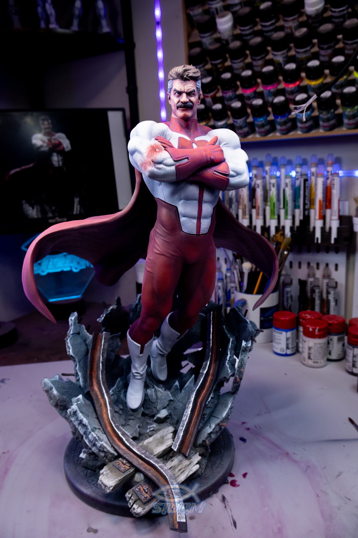 Omniman Resin Fan Art - MTO (Tanuki)