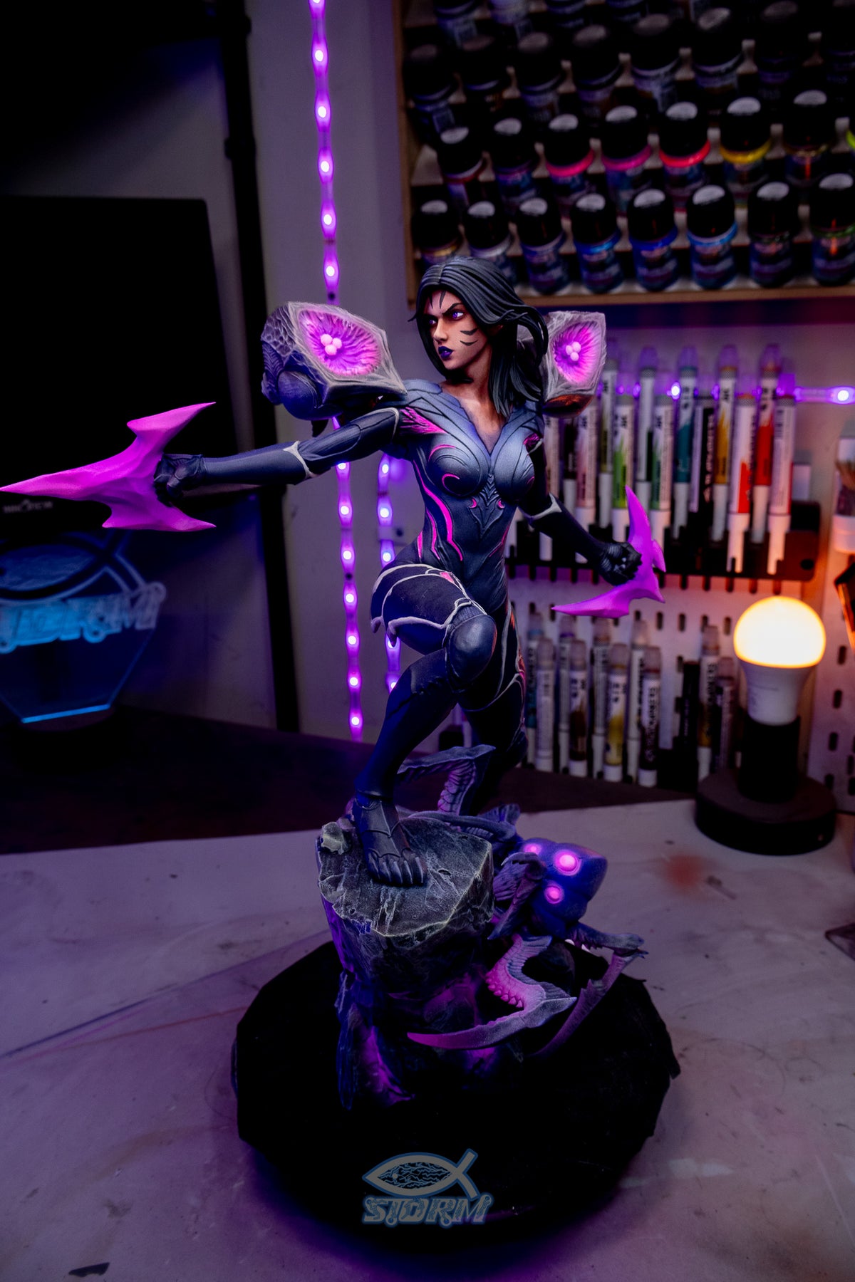 Kai'Sa Resin Fan Art (Design by CA3D) - MTO