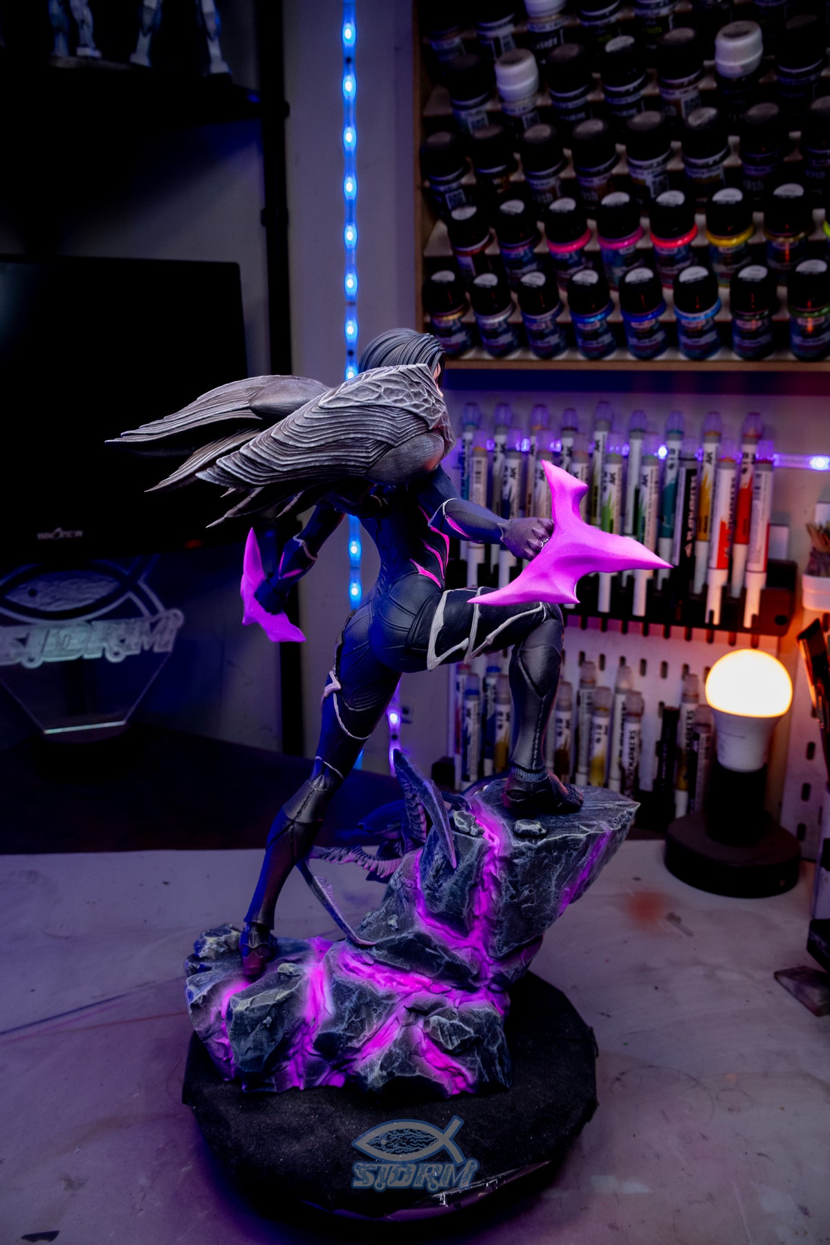 Kai'Sa Resin Fan Art (Design by CA3D) - MTO