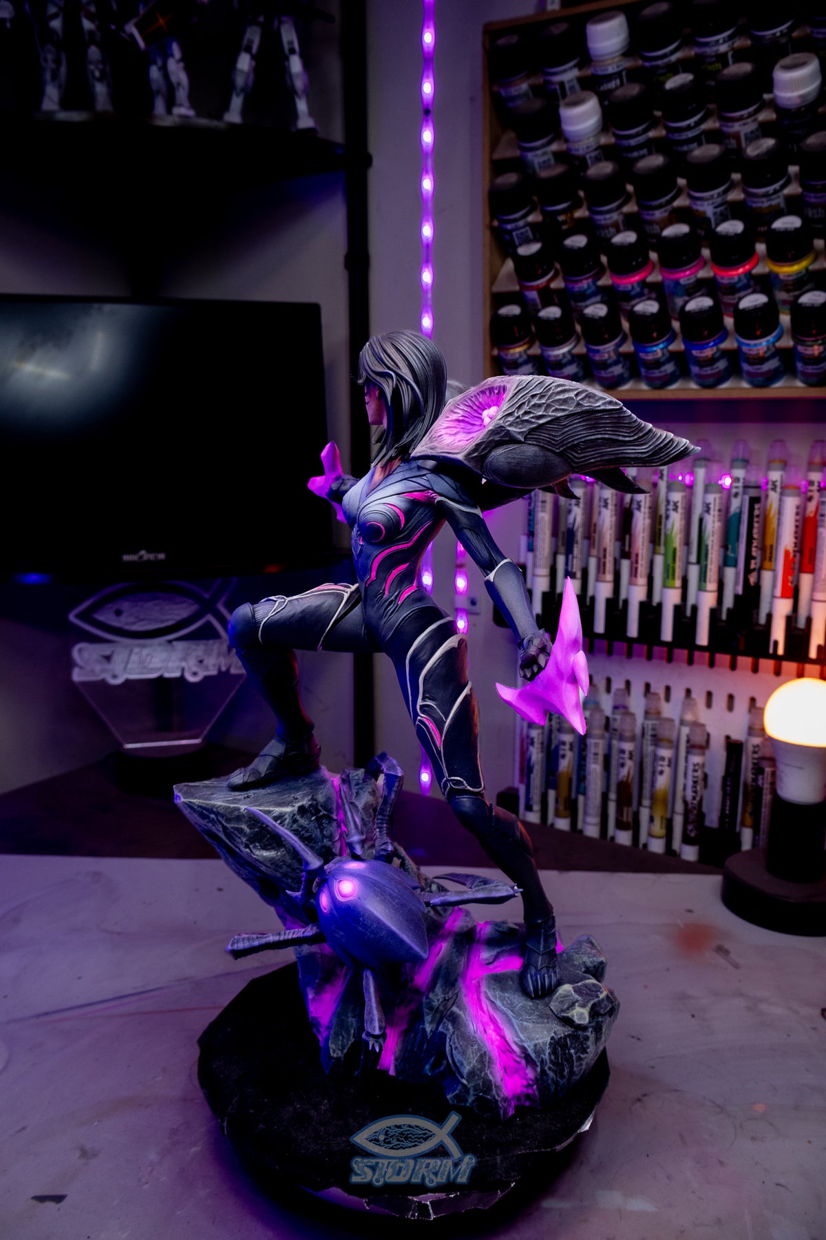 Kai'Sa Resin Fan Art (Design by CA3D) - MTO