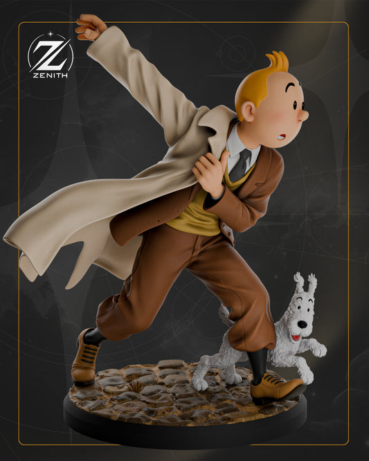 Tintin Resin Art (Design by Zenith)