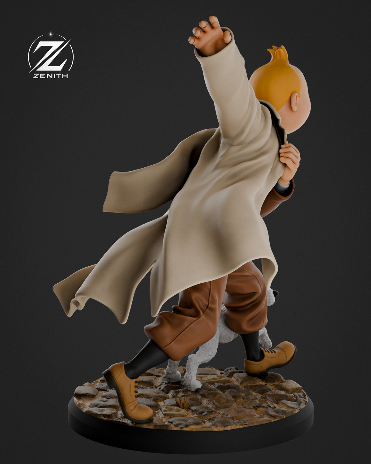 Tintin Resin Art (Design by Zenith)