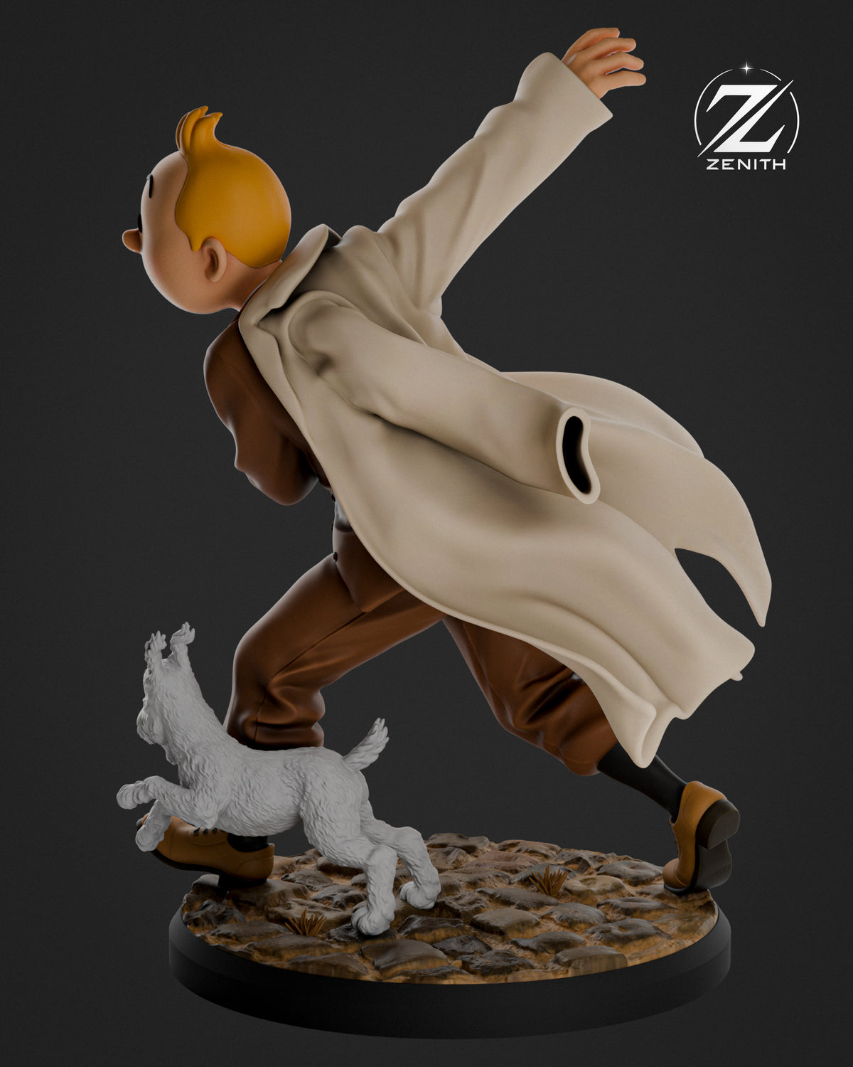 Tintin Resin Art (Design by Zenith)