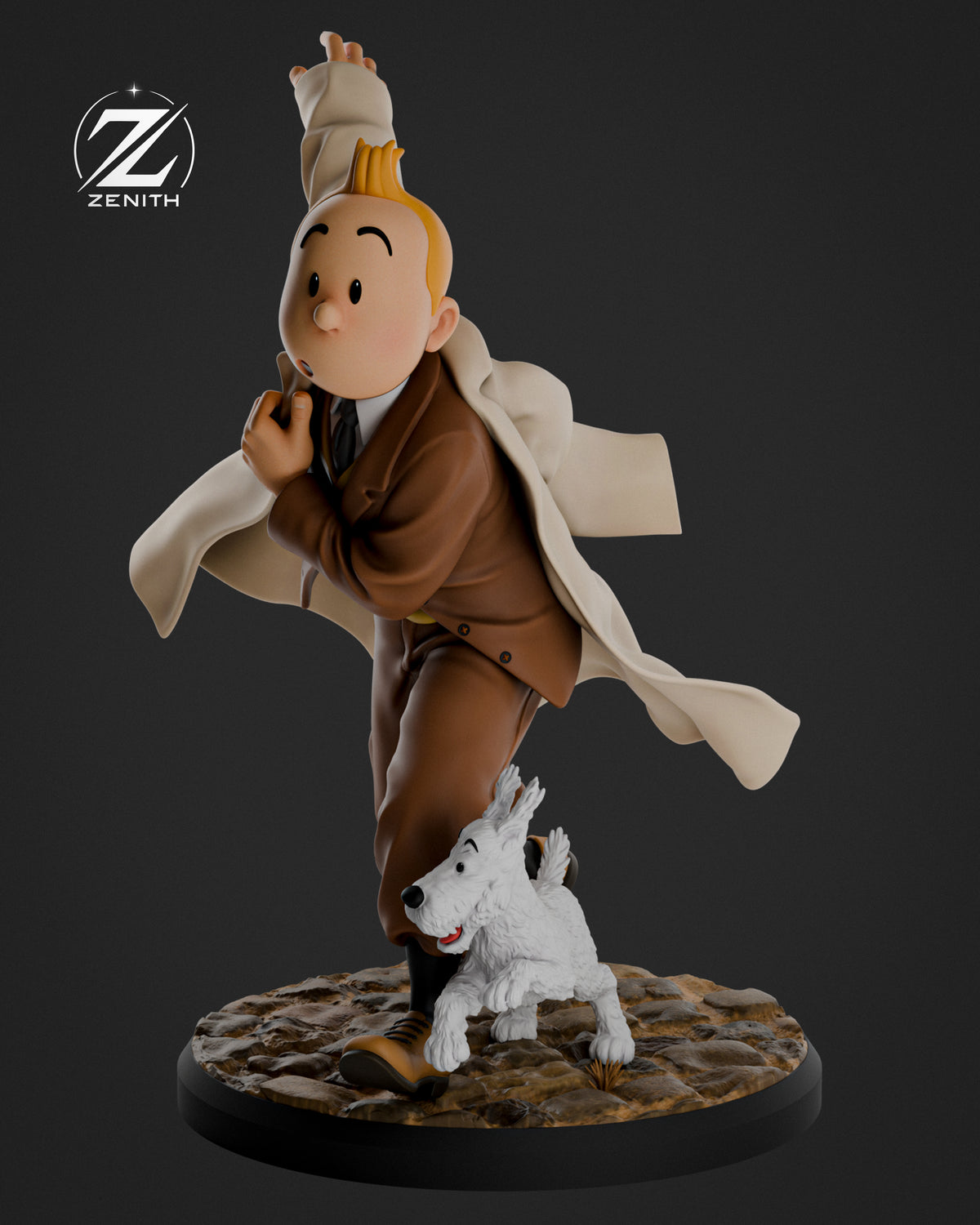 Tintin Resin Art (Design by Zenith)