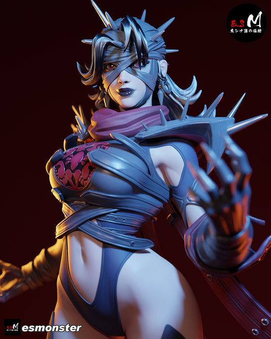 Invisible Woman Malicious Resin Art (East Sea Monster Version)