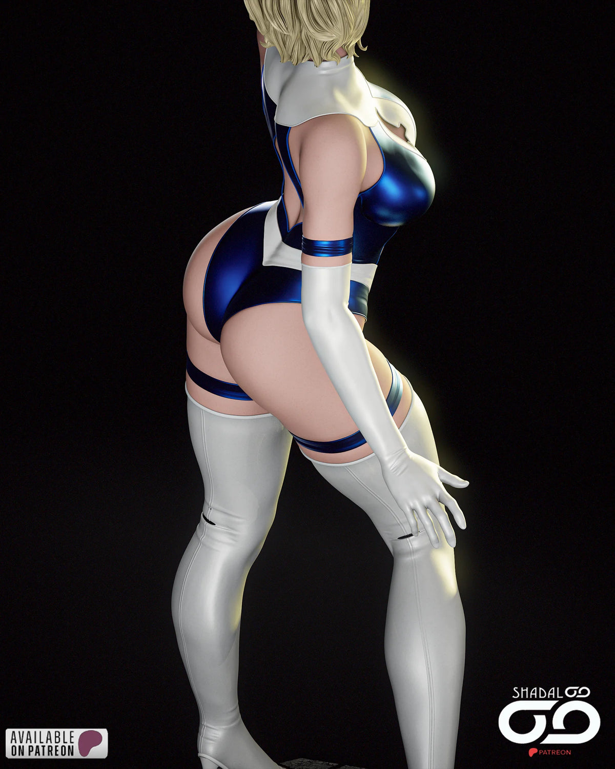 Invisible Woman Resin Art (Shadaloo)