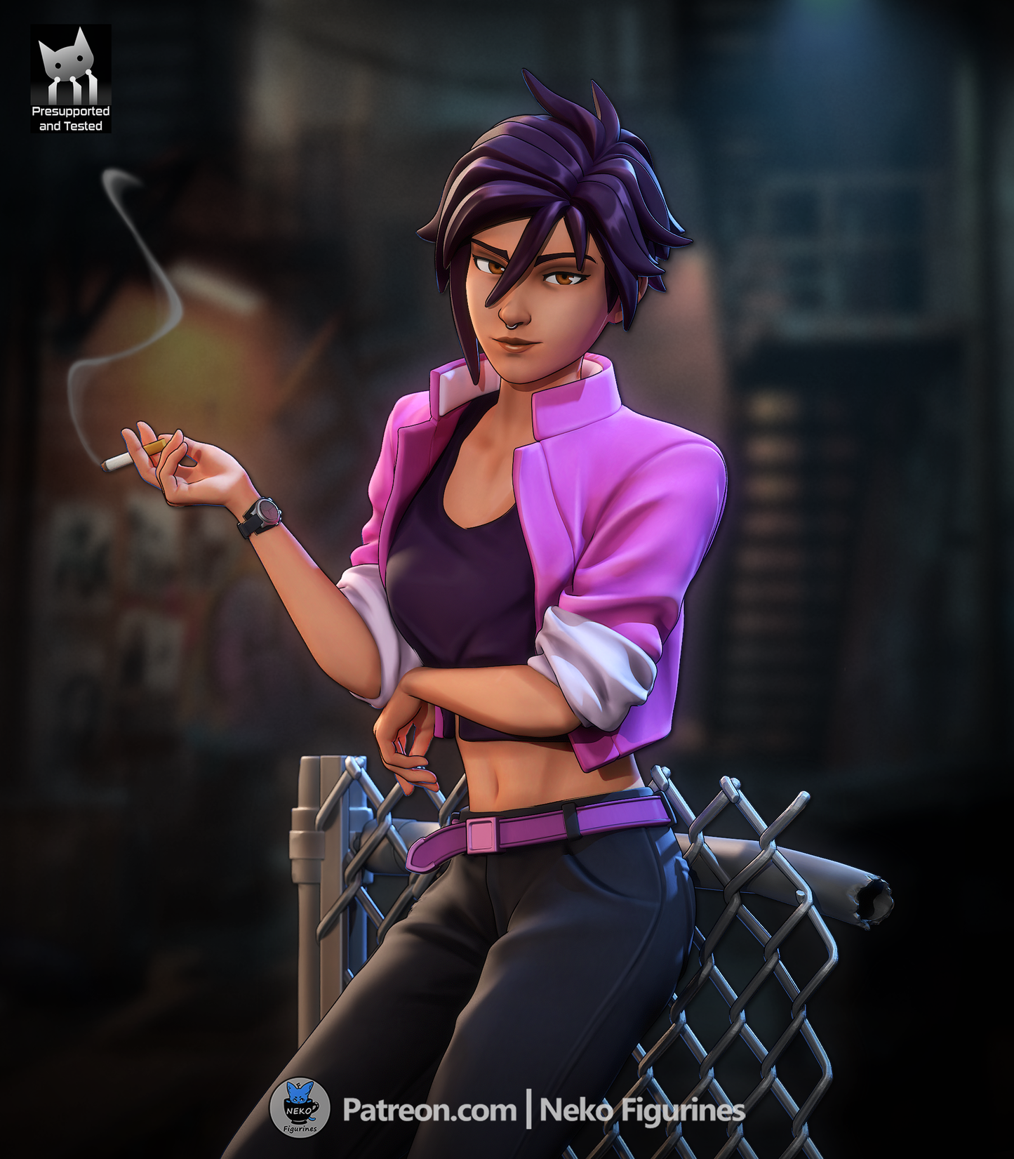 Invisigal Dispatch Resin Fan Art MTO (Design by Neko)