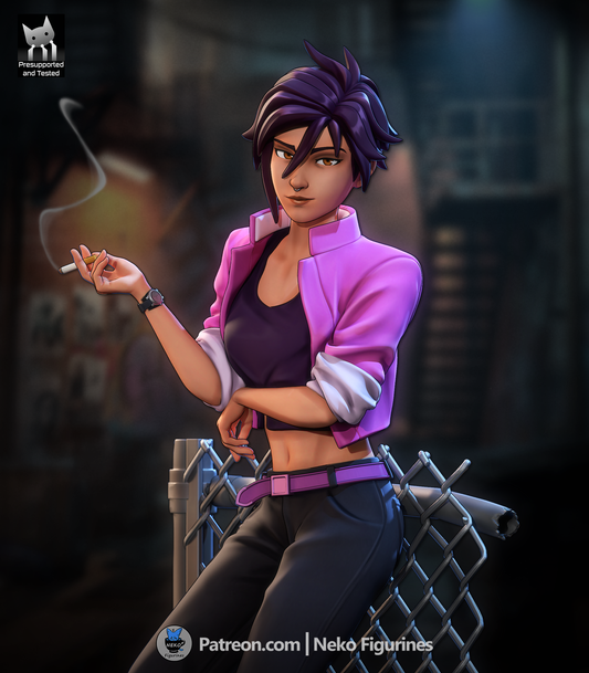 Invisigal Dispatch Resin Fan Art MTO (Design by Neko)