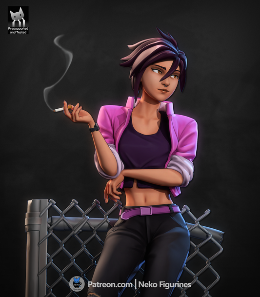 Invisigal Dispatch Resin Fan Art MTO (Design by Neko)