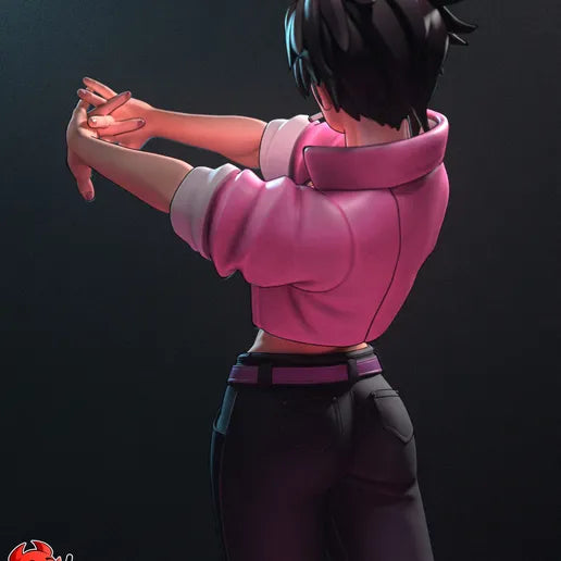 Invisigal Resin Fan Art - MTO (Design by H3llcreator)
