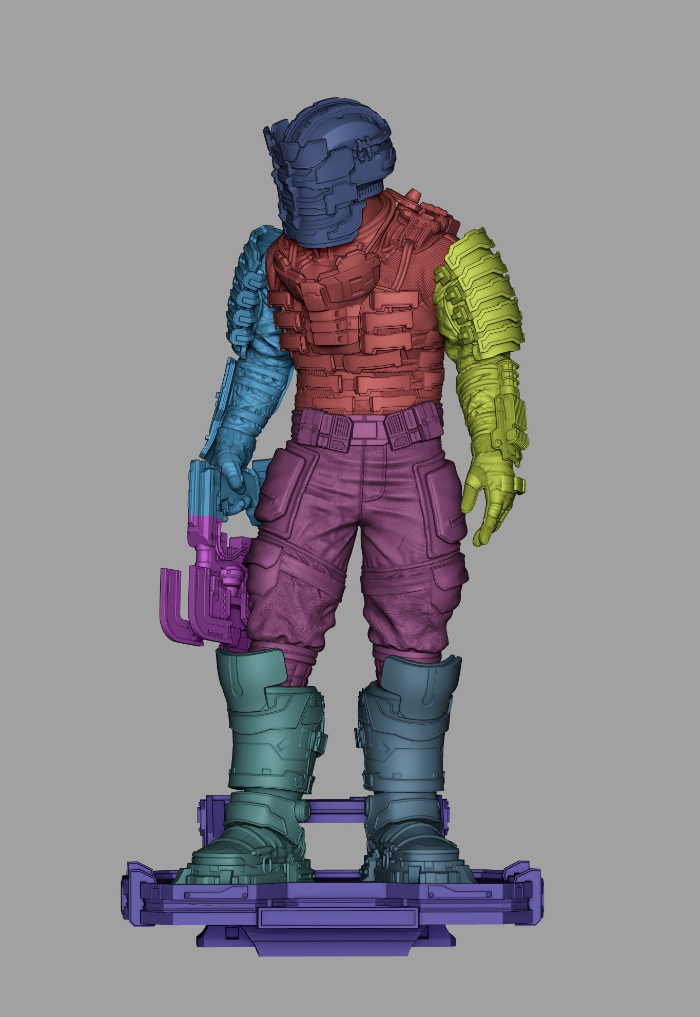 Isaac Clark Dead Space Resin Art - MTO (Design by CA3D)