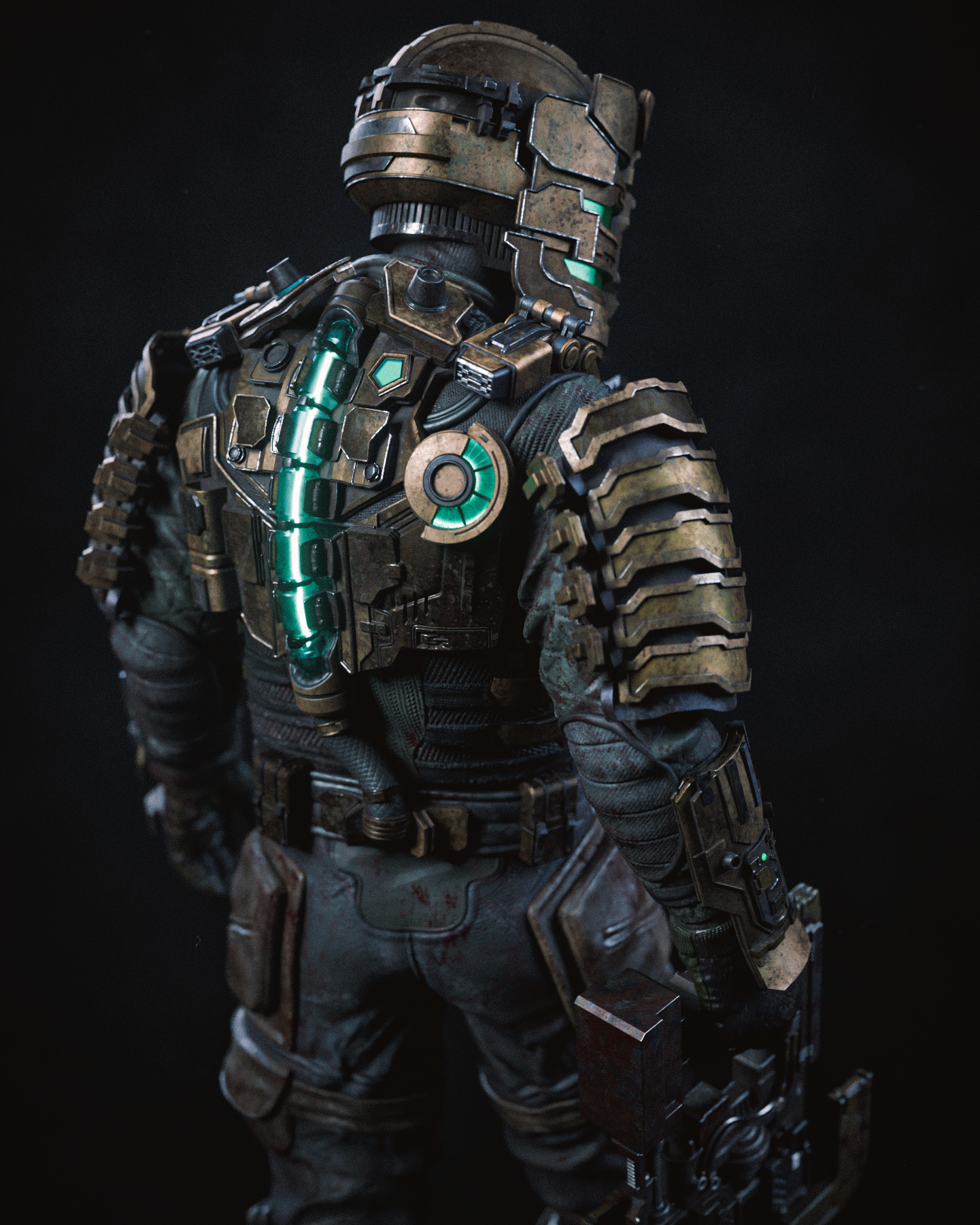 Isaac Clark Dead Space Resin Art - MTO (Design by CA3D)