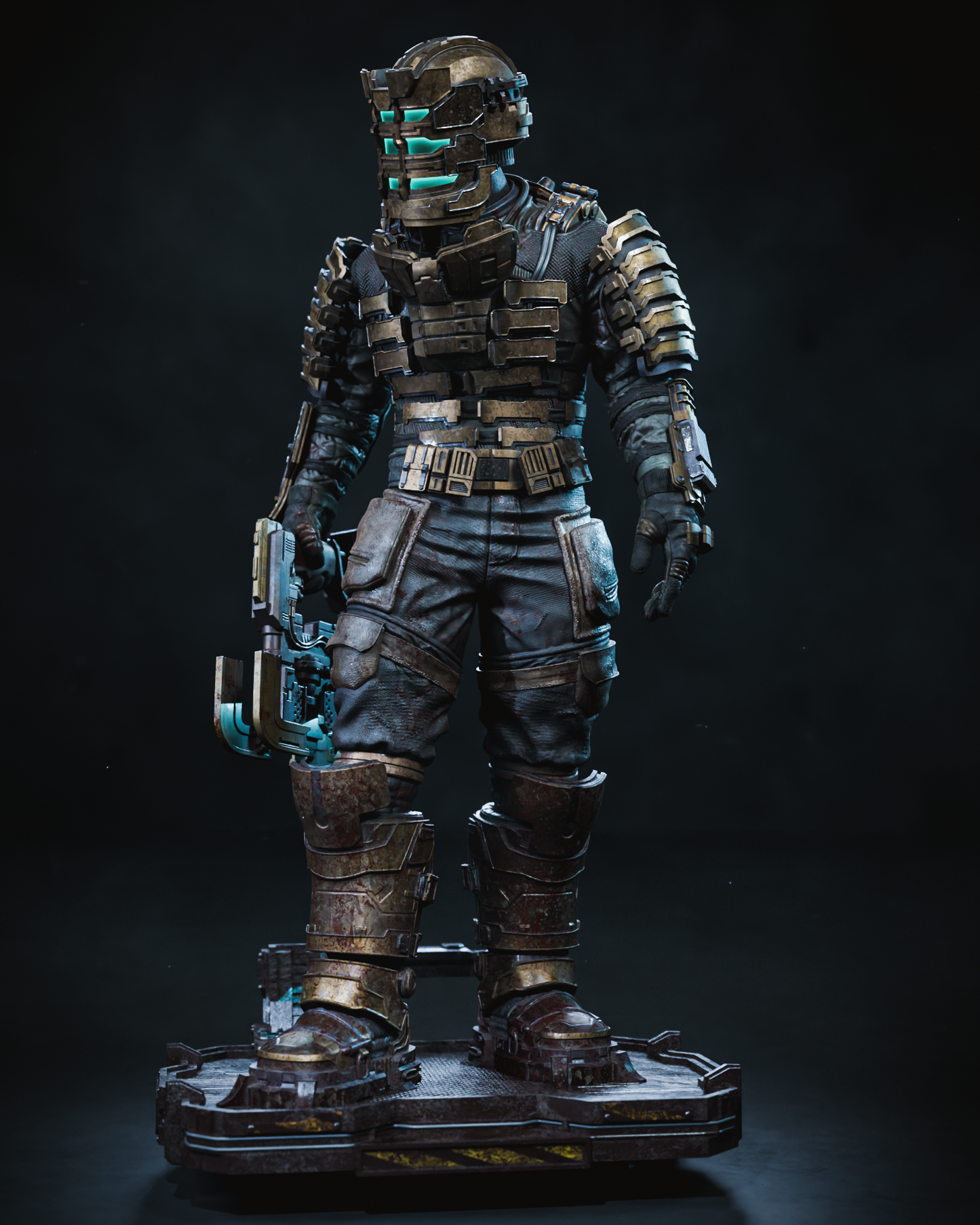 Isaac Clark Dead Space Resin Art - MTO (Design by CA3D)