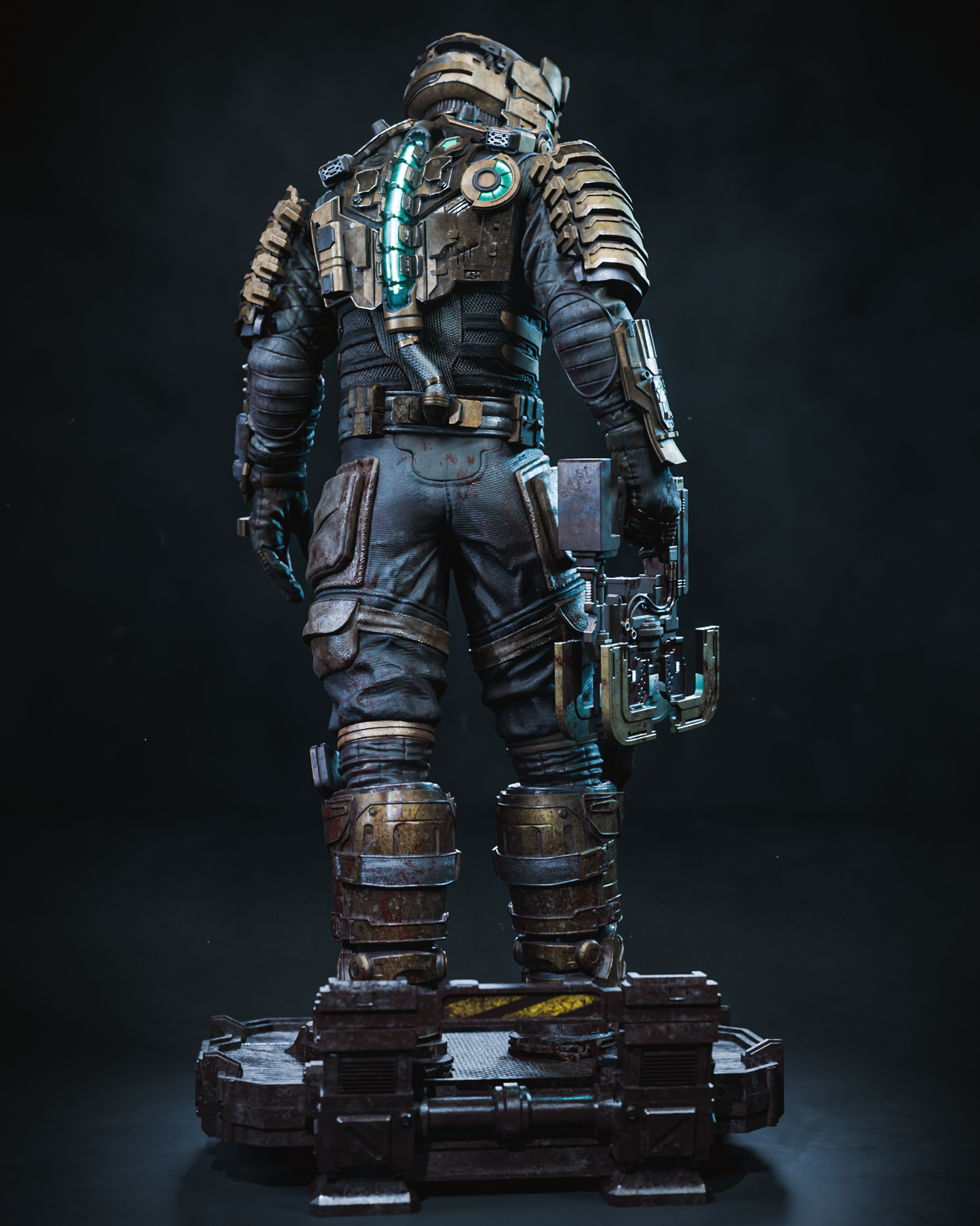 Isaac Clark Dead Space Resin Art - MTO (Design by CA3D)