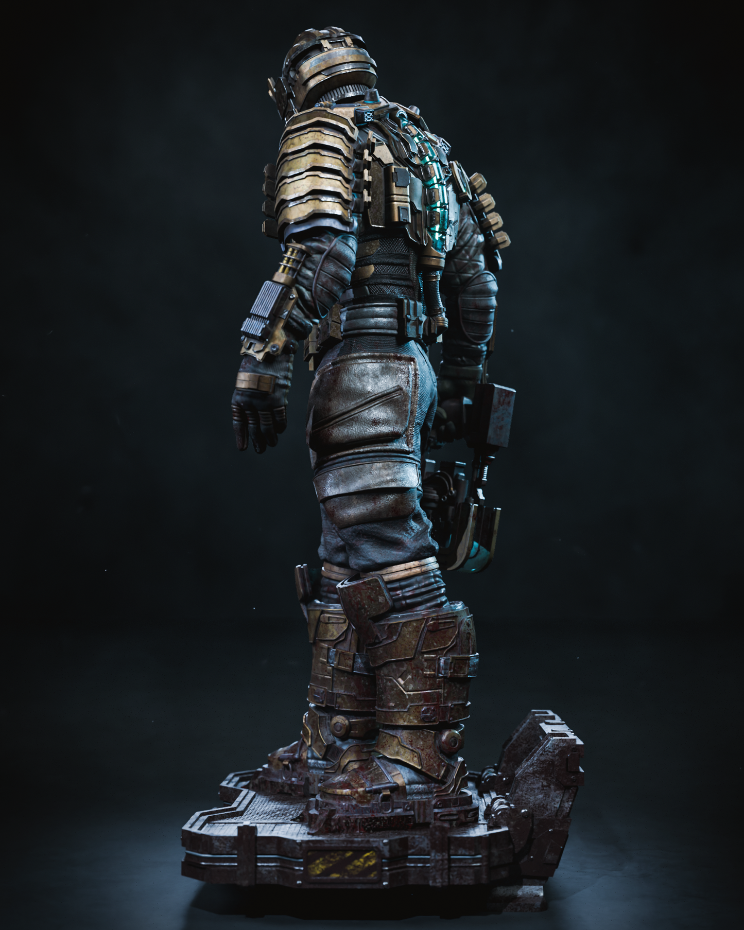 Isaac Clark Dead Space Resin Art - MTO (Design by CA3D)