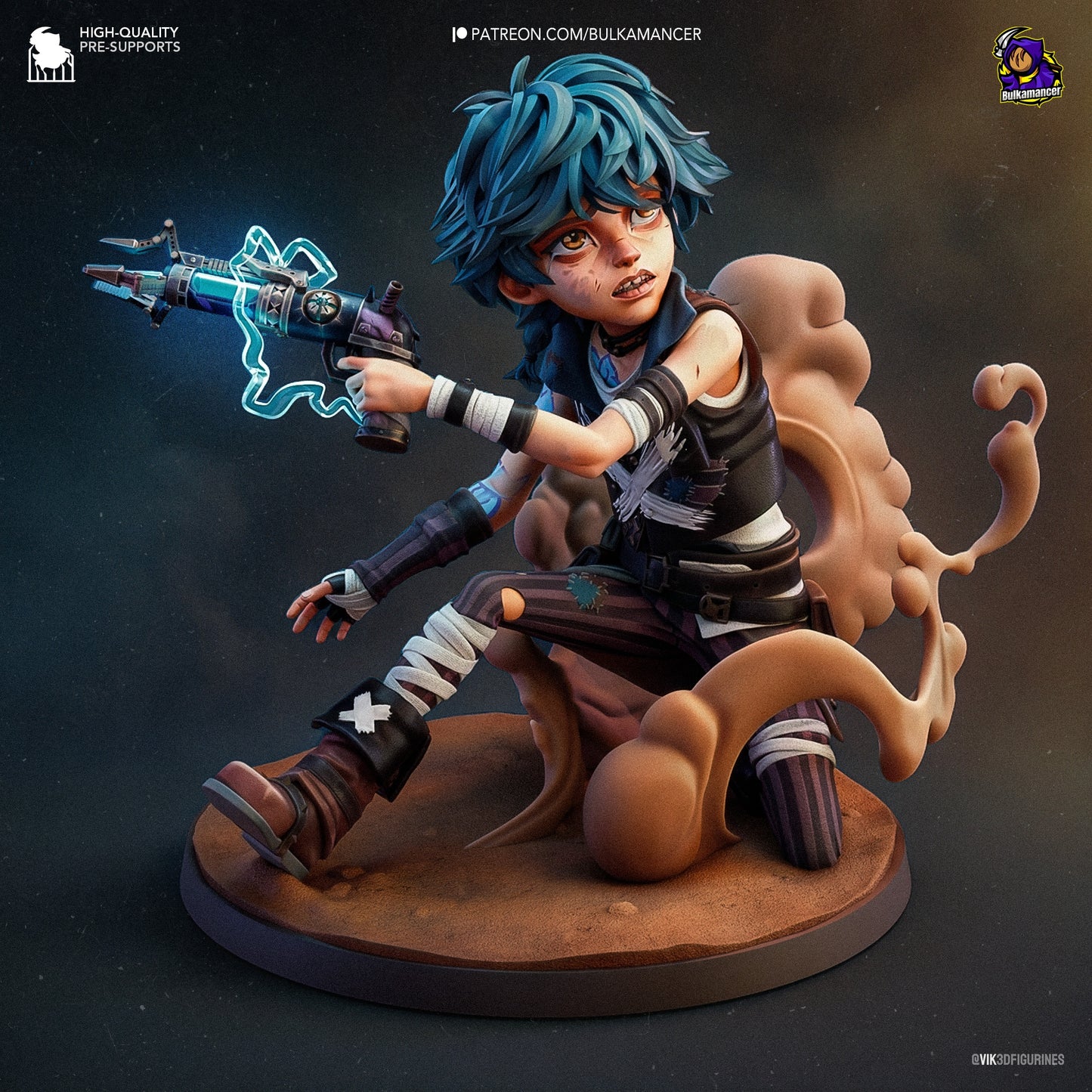 Isha Resin Fan Art - MTO (Design by Bulkamancer)