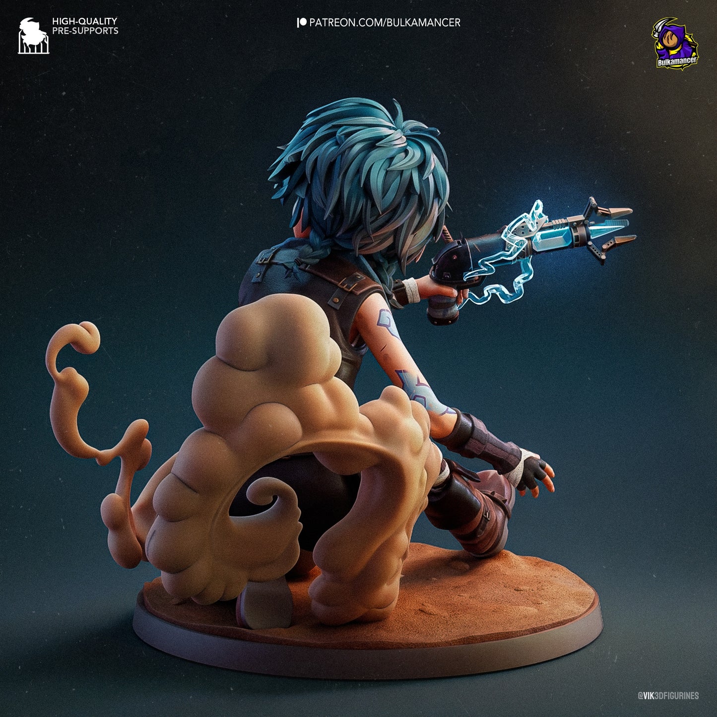 Isha Resin Fan Art - MTO (Design by Bulkamancer)