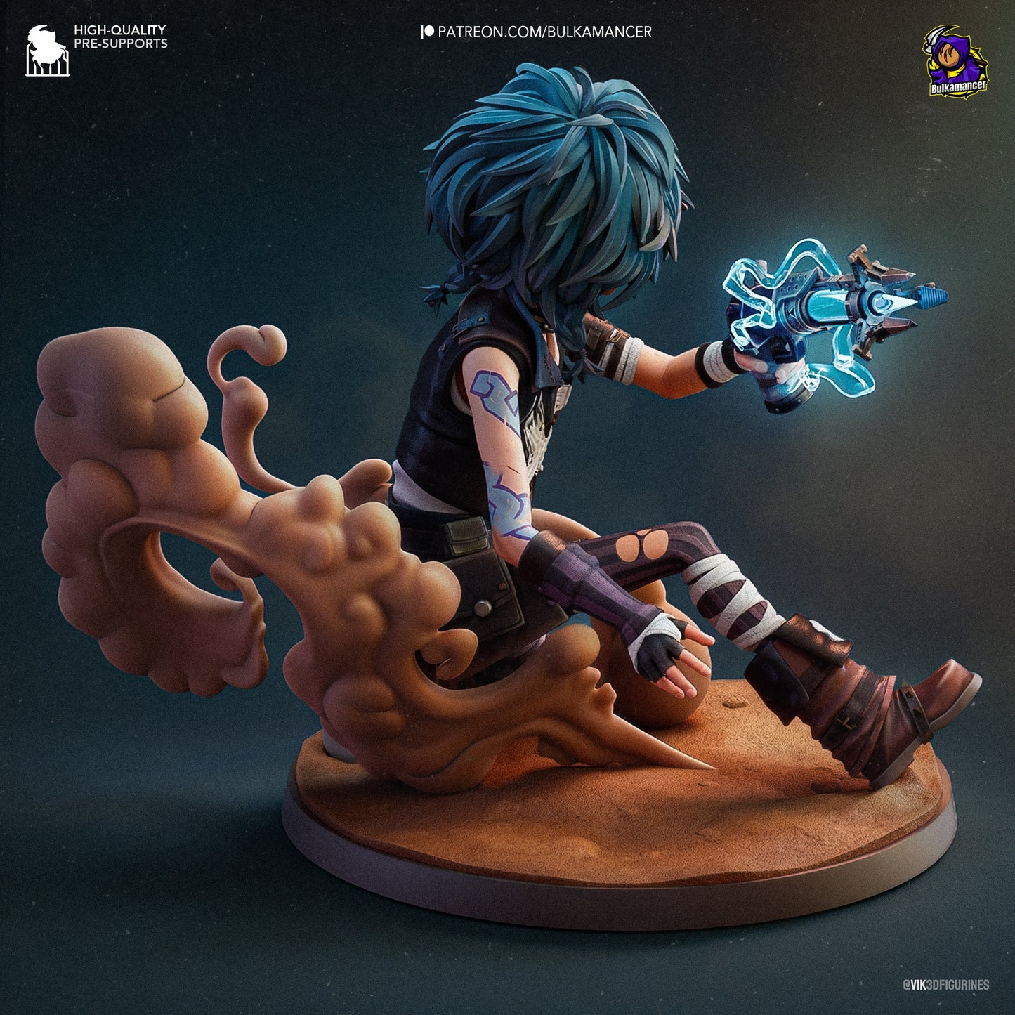 Isha Resin Fan Art - MTO (Design by Bulkamancer)