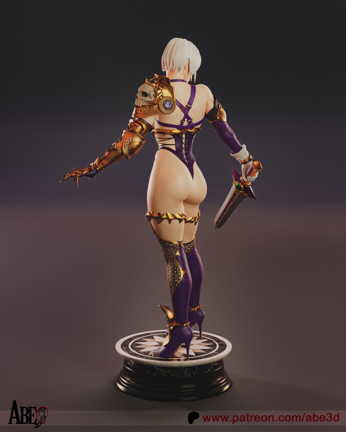 Ivy Valentine Resin Fan Art - MTO (Abe3D)