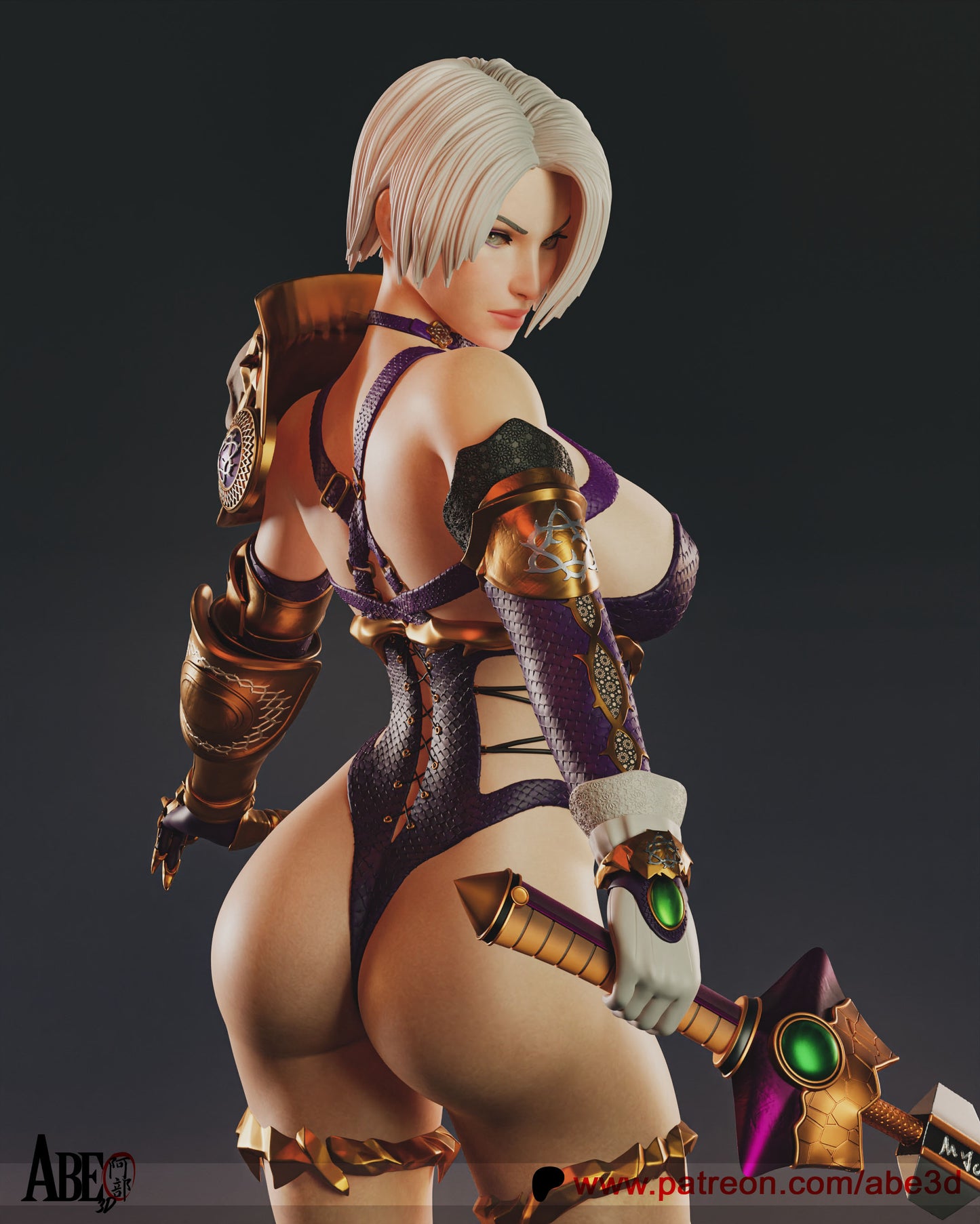 Ivy Valentine Resin Fan Art - MTO (Abe3D)