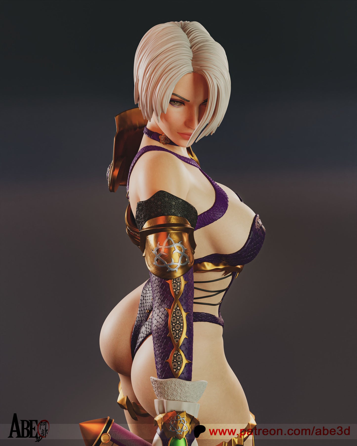 Ivy Valentine Resin Fan Art - MTO (Abe3D)