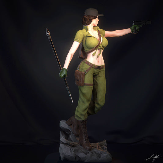 Lady Jaye Resin Fan Art (Design by Abe3D)