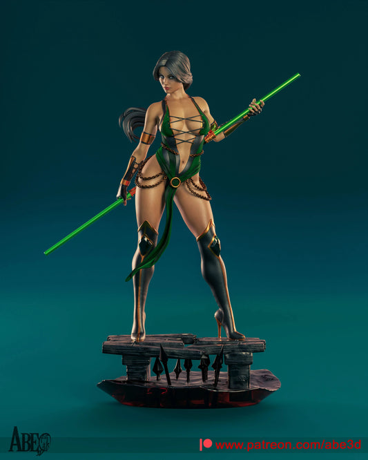 Mortal Kombat Jade Resin Fan Art - MTO (Design by Abe3D)