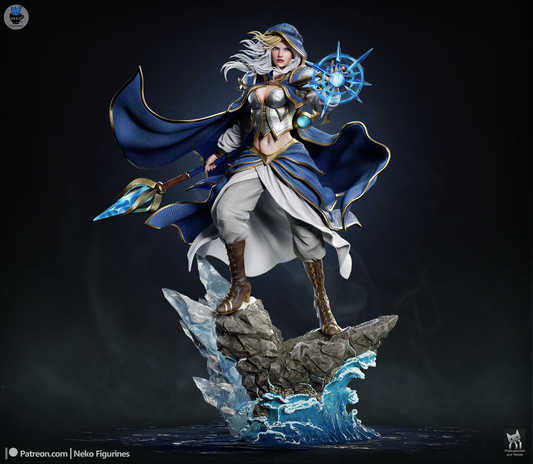 Jaina Proudmoore WoW Resin Art (Neko Version)