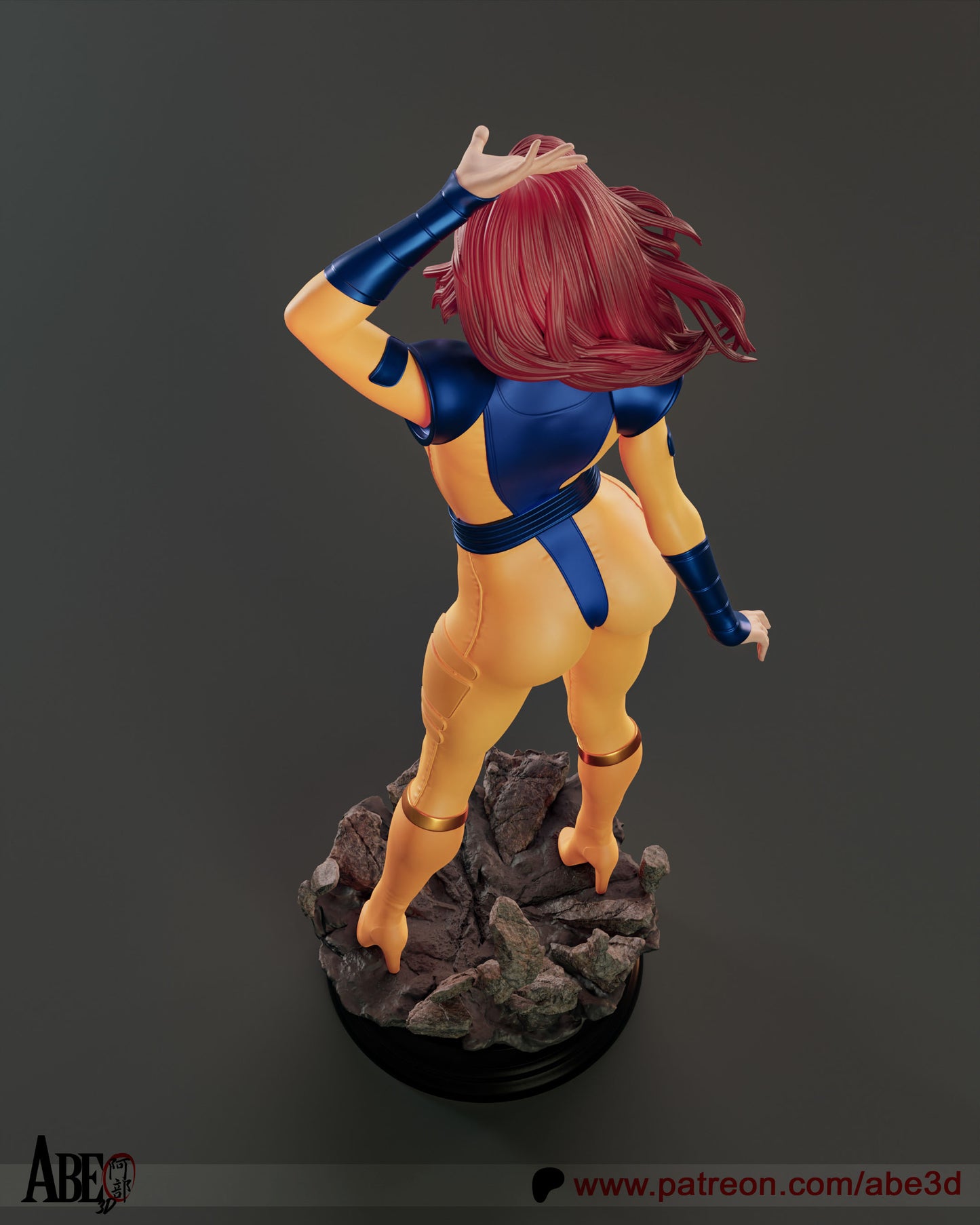 Jean Grey Resin Fan Art Pro Painted - MTO