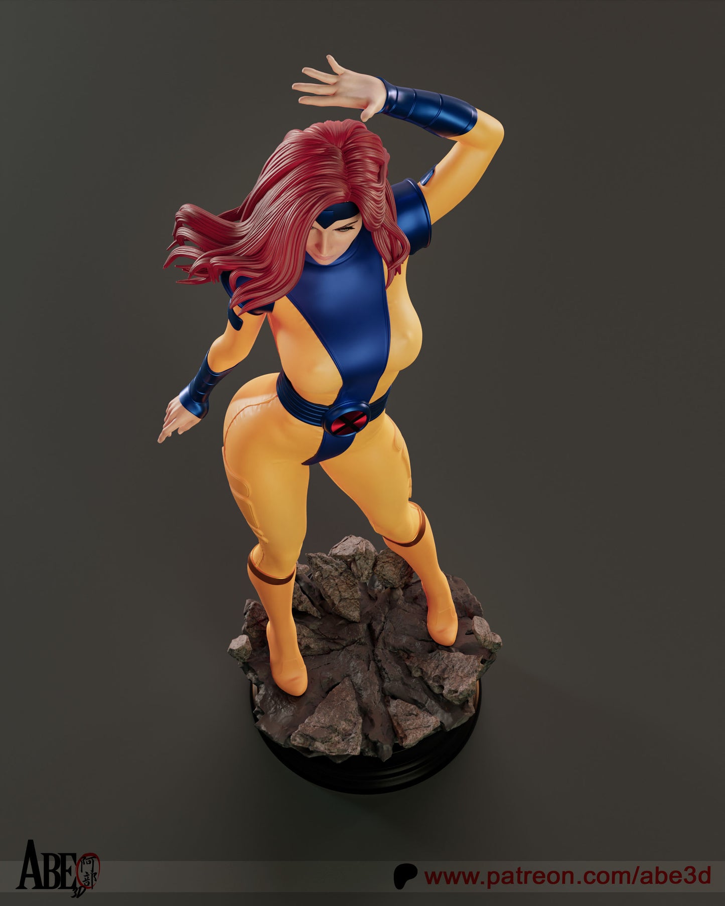 Jean Grey Resin Fan Art Pro Painted - MTO