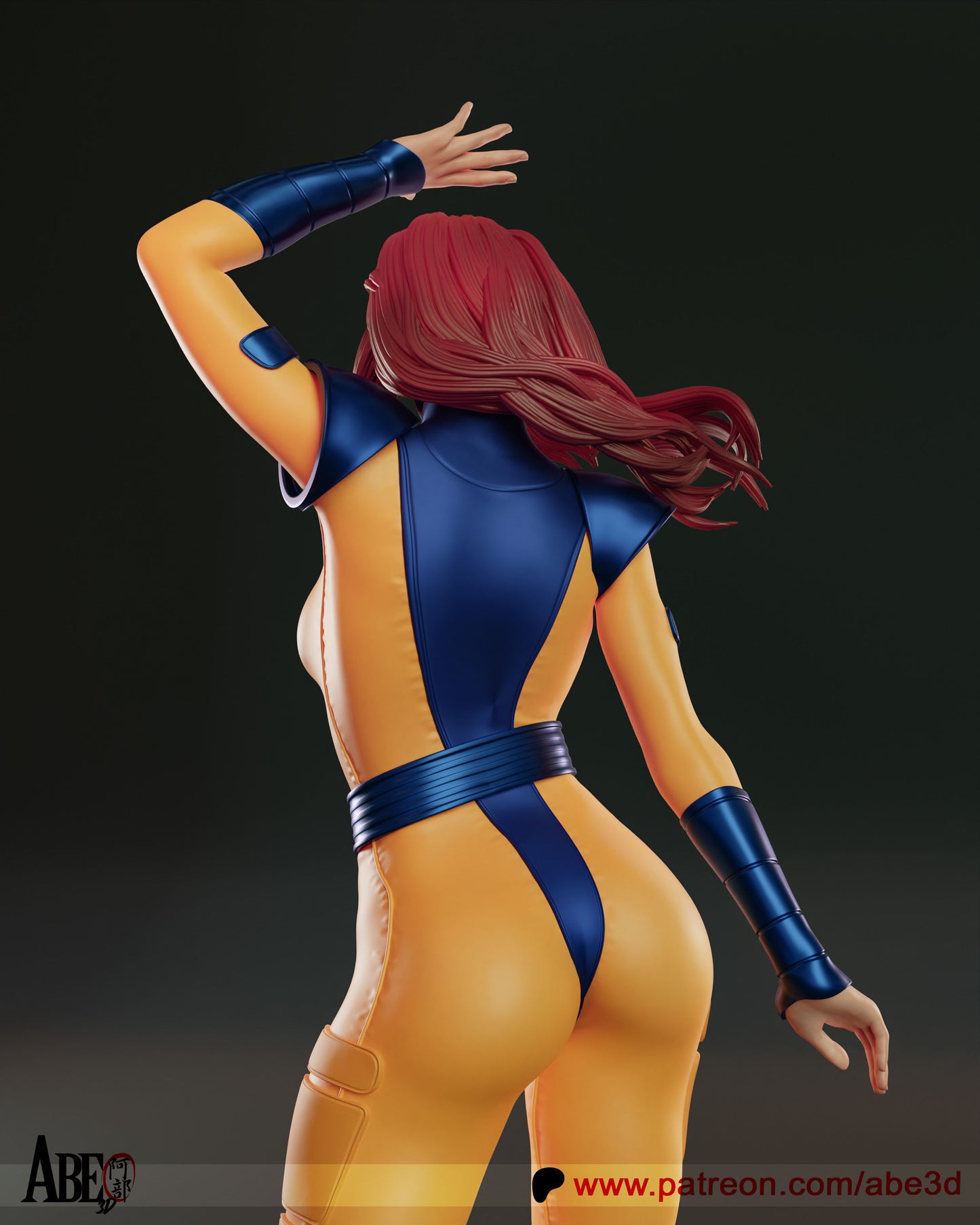 Jean Grey Resin Fan Art Pro Painted - MTO