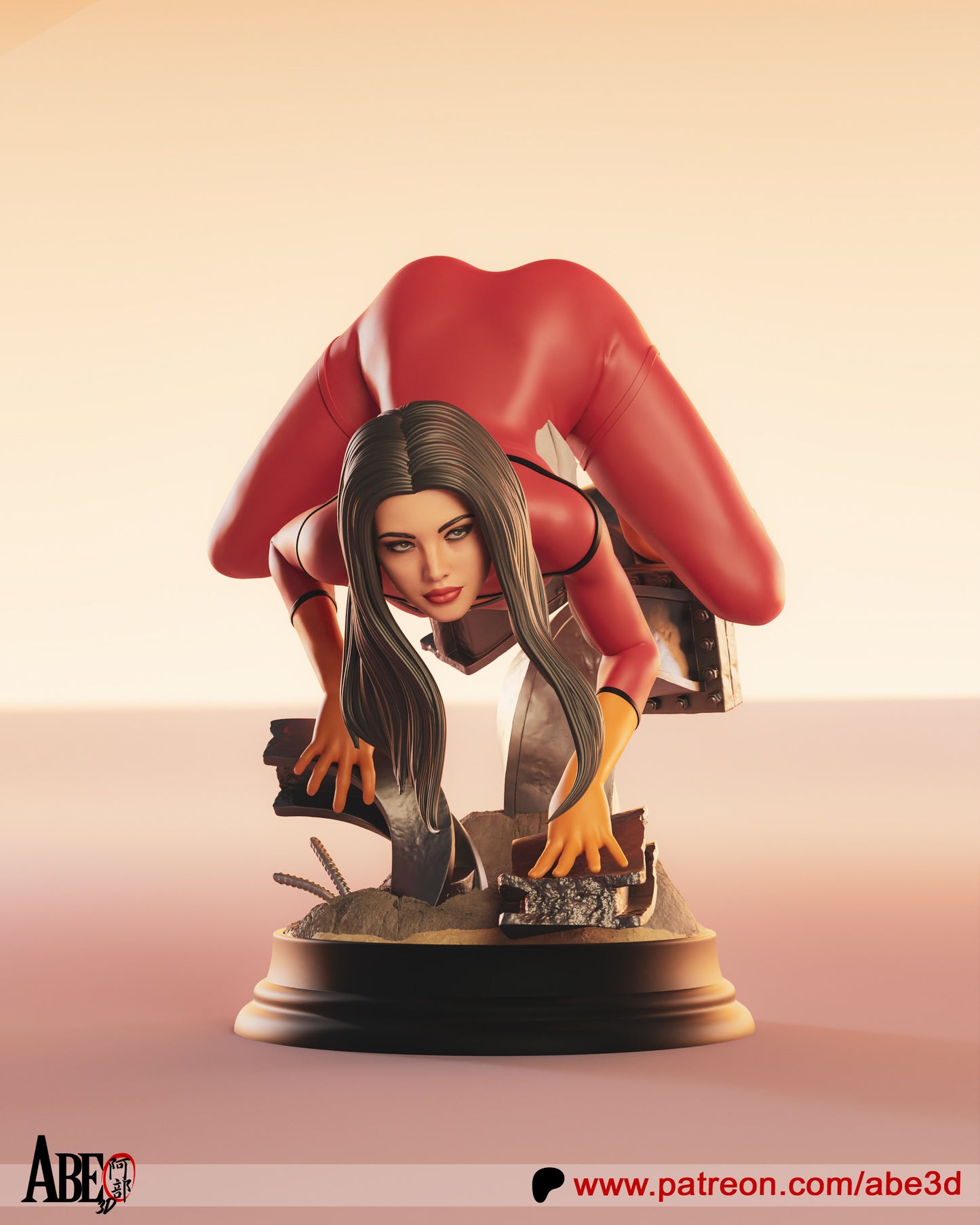 Jessica Drew Spiderwoman Resin Fan Art (Design by Abe3D)