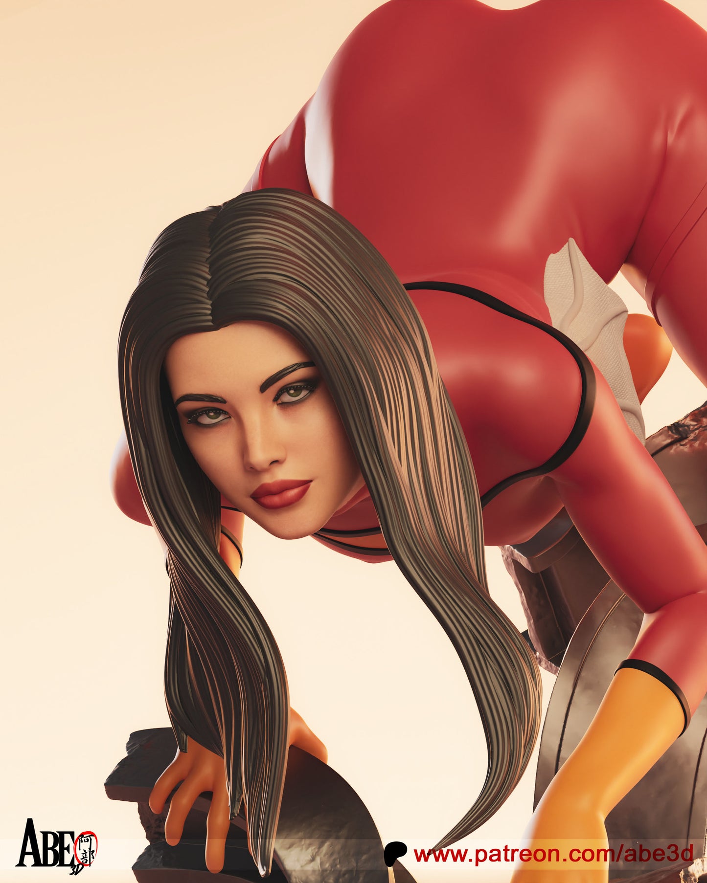 Jessica Drew Spiderwoman Resin Fan Art (Design by Abe3D)