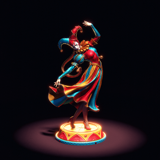 Jester Resin Art - MTO (Design by CA3D)
