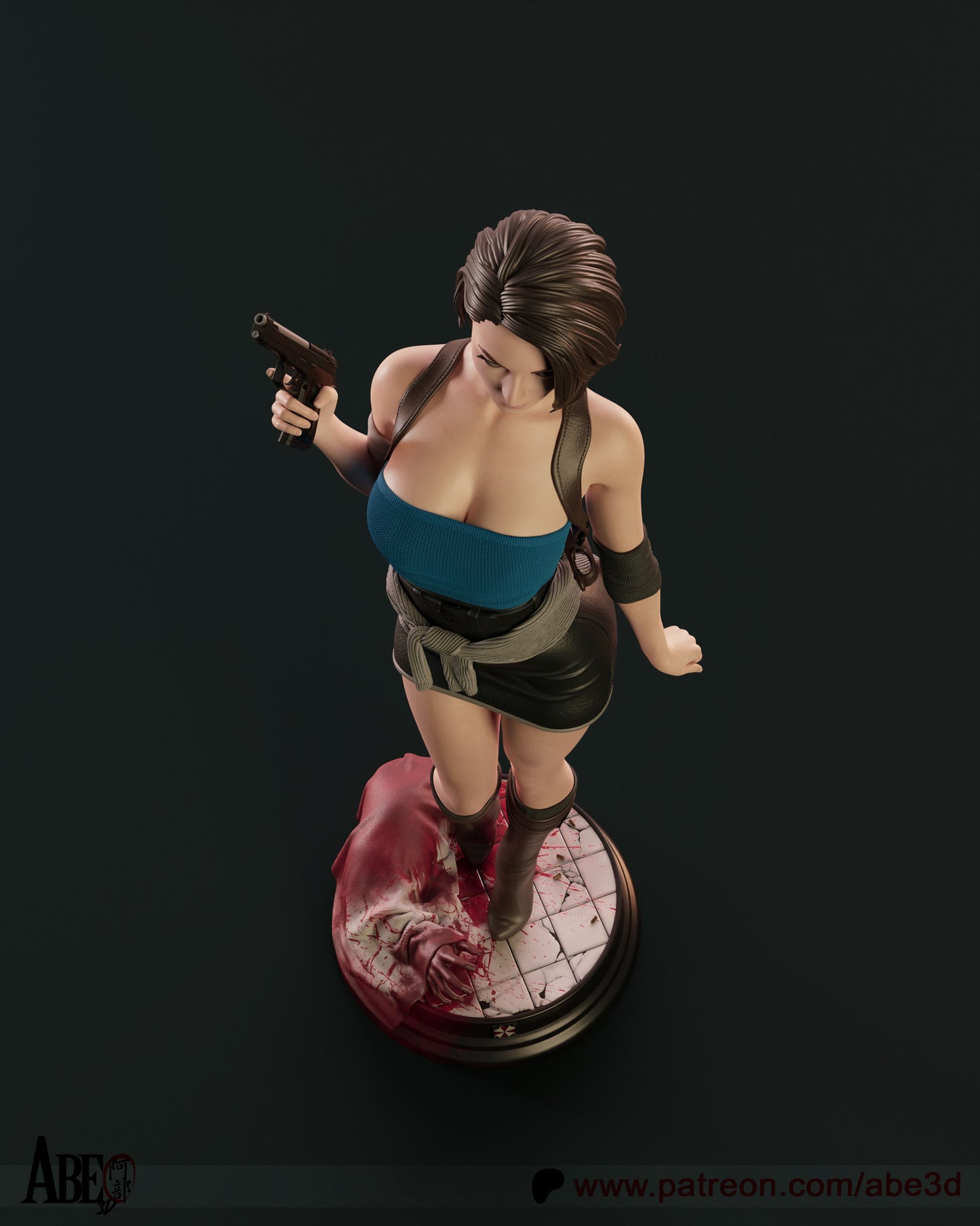 Jill Valentine Resin Fan Art Pro Painted - MTO A3D