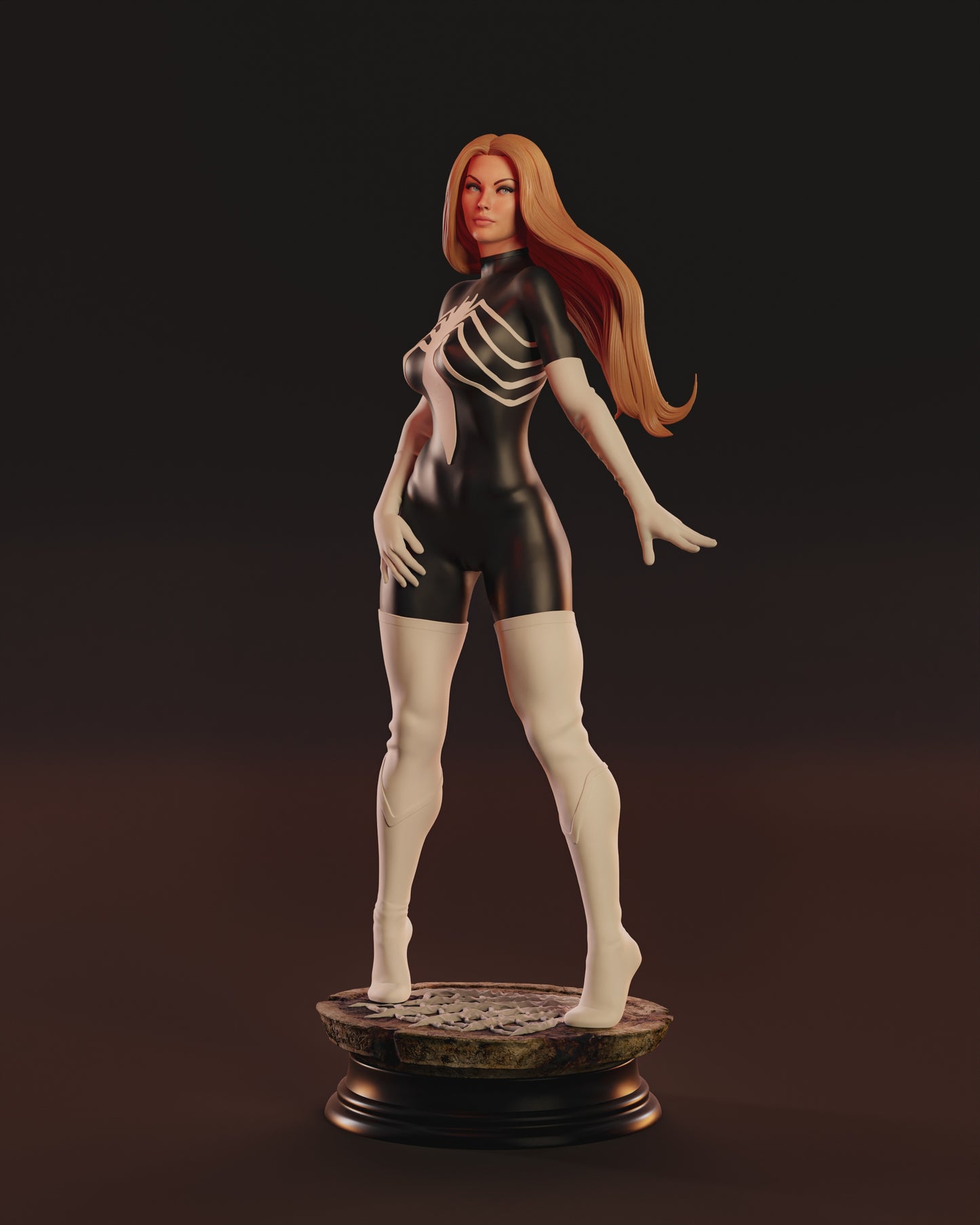 Spider Woman Resin Fan Art Sculpture Abe3D