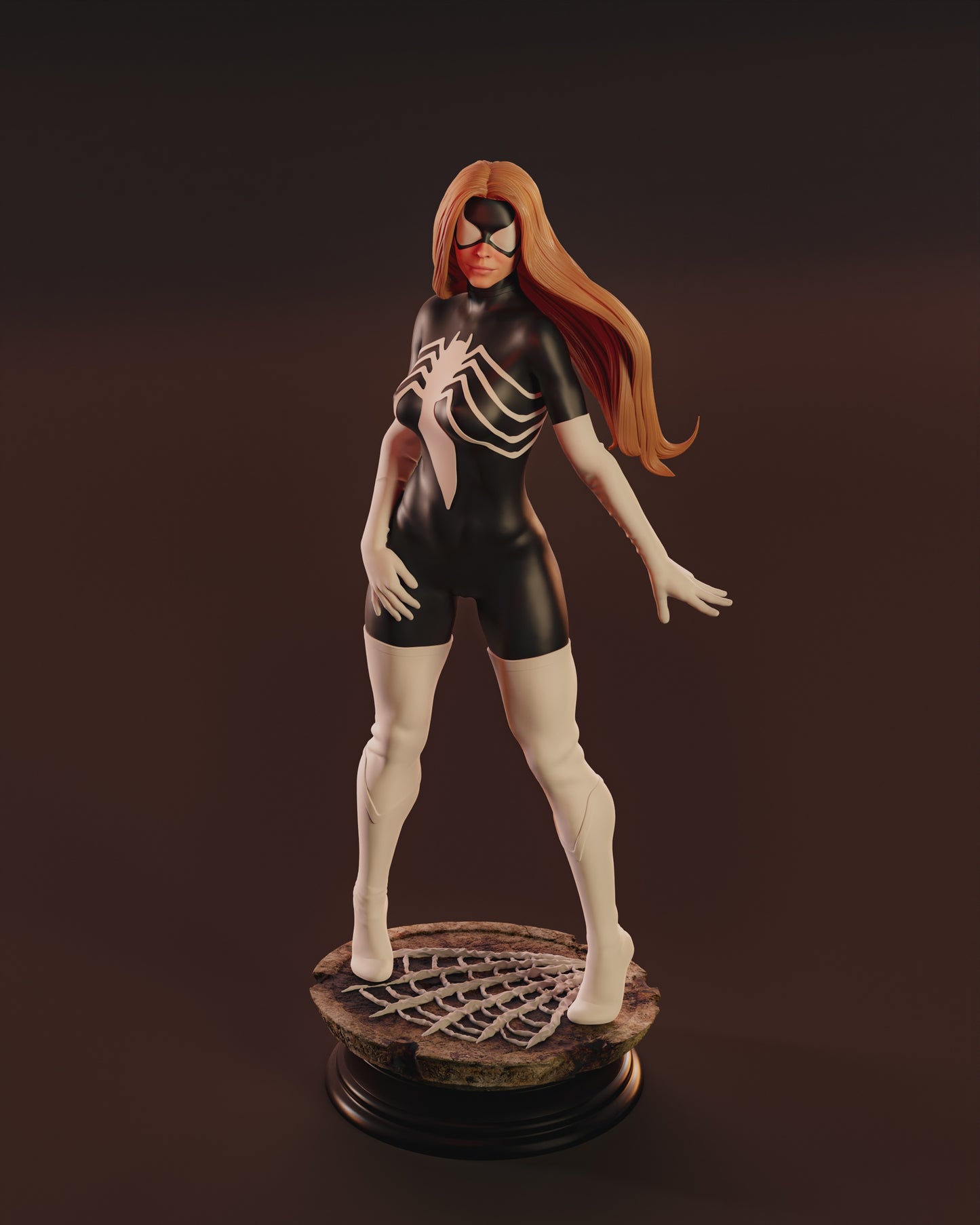 Spider Woman Resin Fan Art Sculpture Abe3D