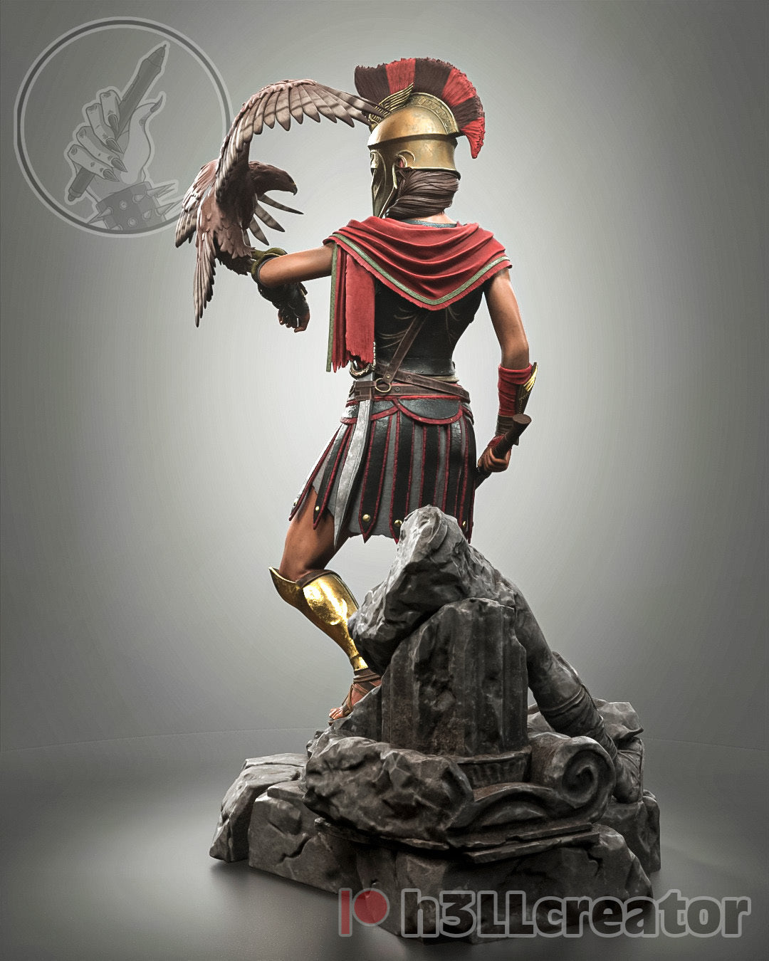 Assassin's Creed Kassandra Resin Fan Art - MTO