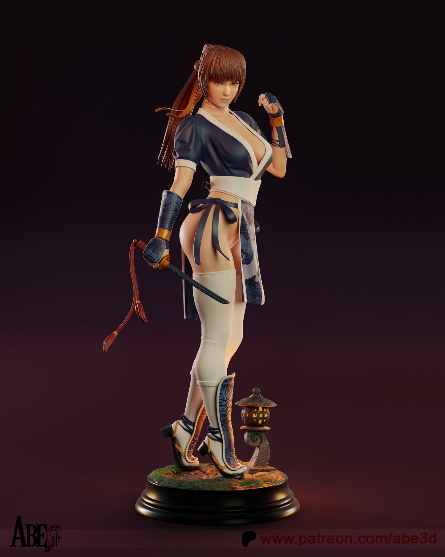 Kasumi Fighter Resin Fan Art - MTO