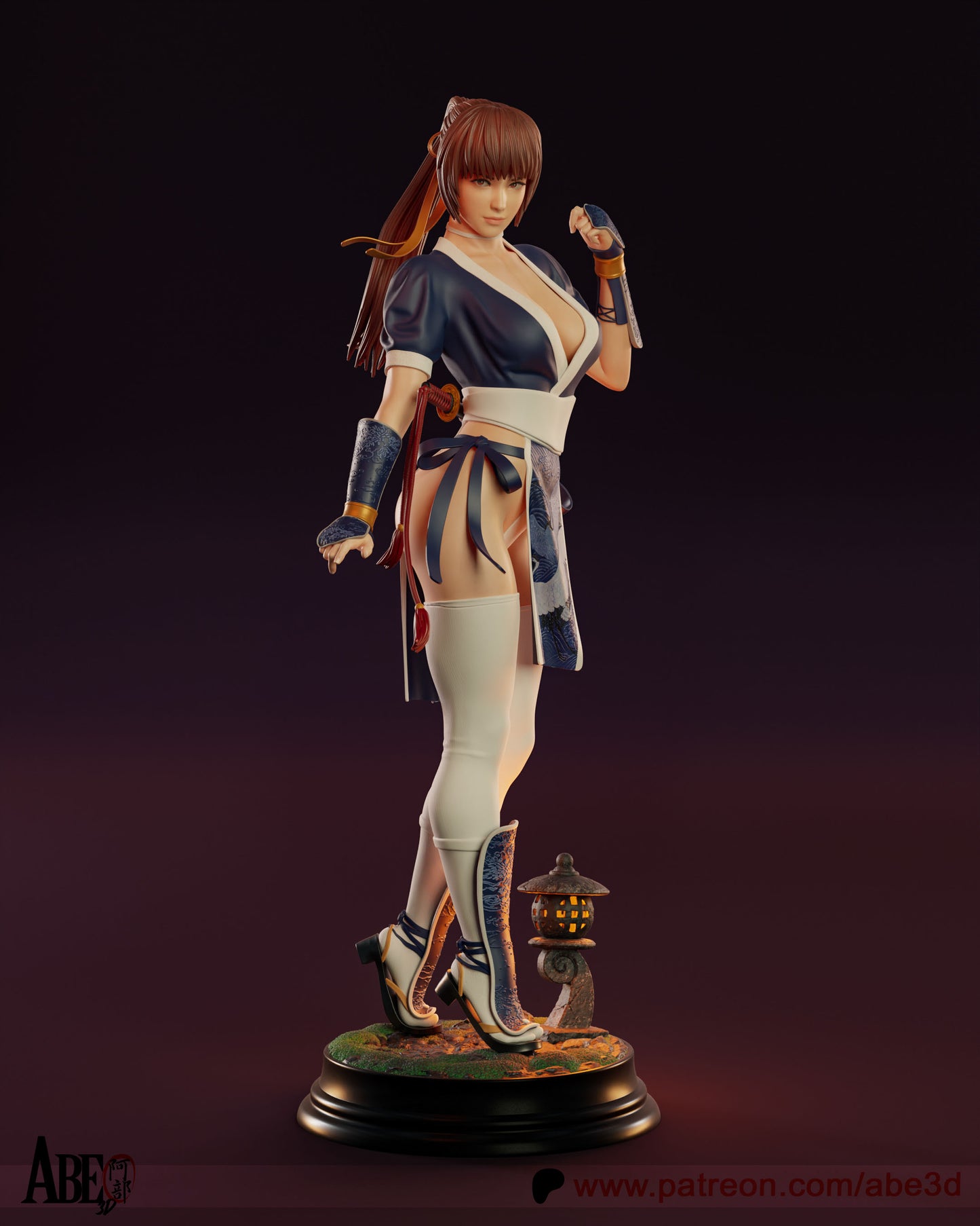 Kasumi Fighter Resin Fan Art - MTO