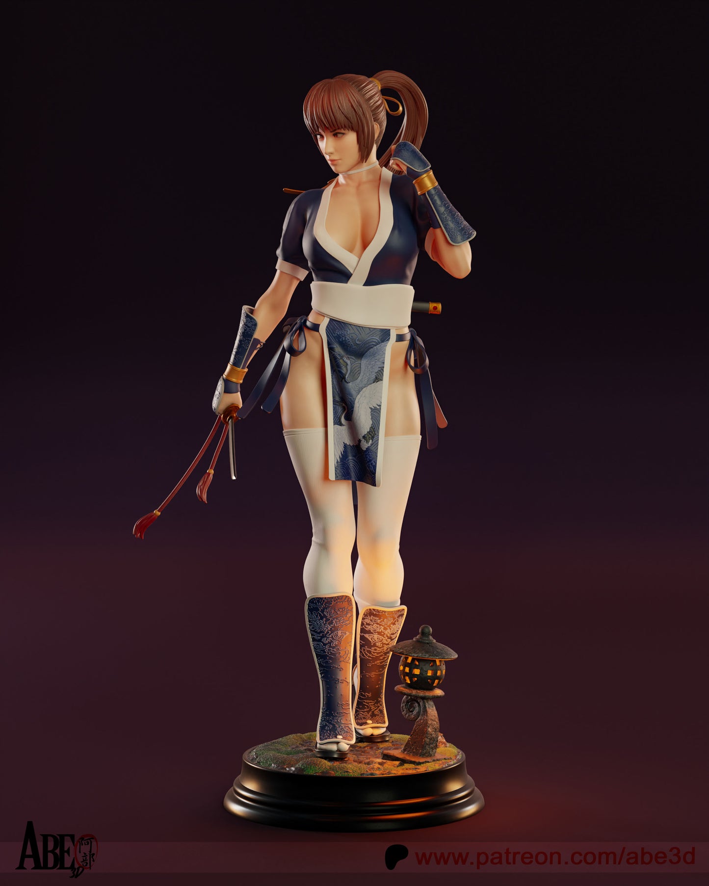 Kasumi Fighter Resin Fan Art - MTO