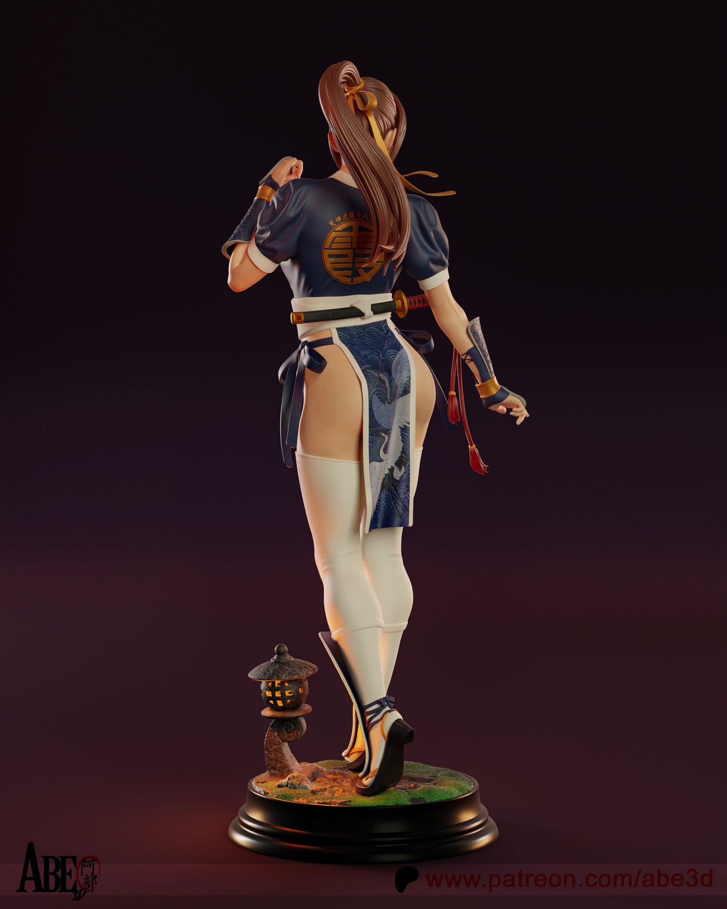 Kasumi Fighter Resin Fan Art - MTO