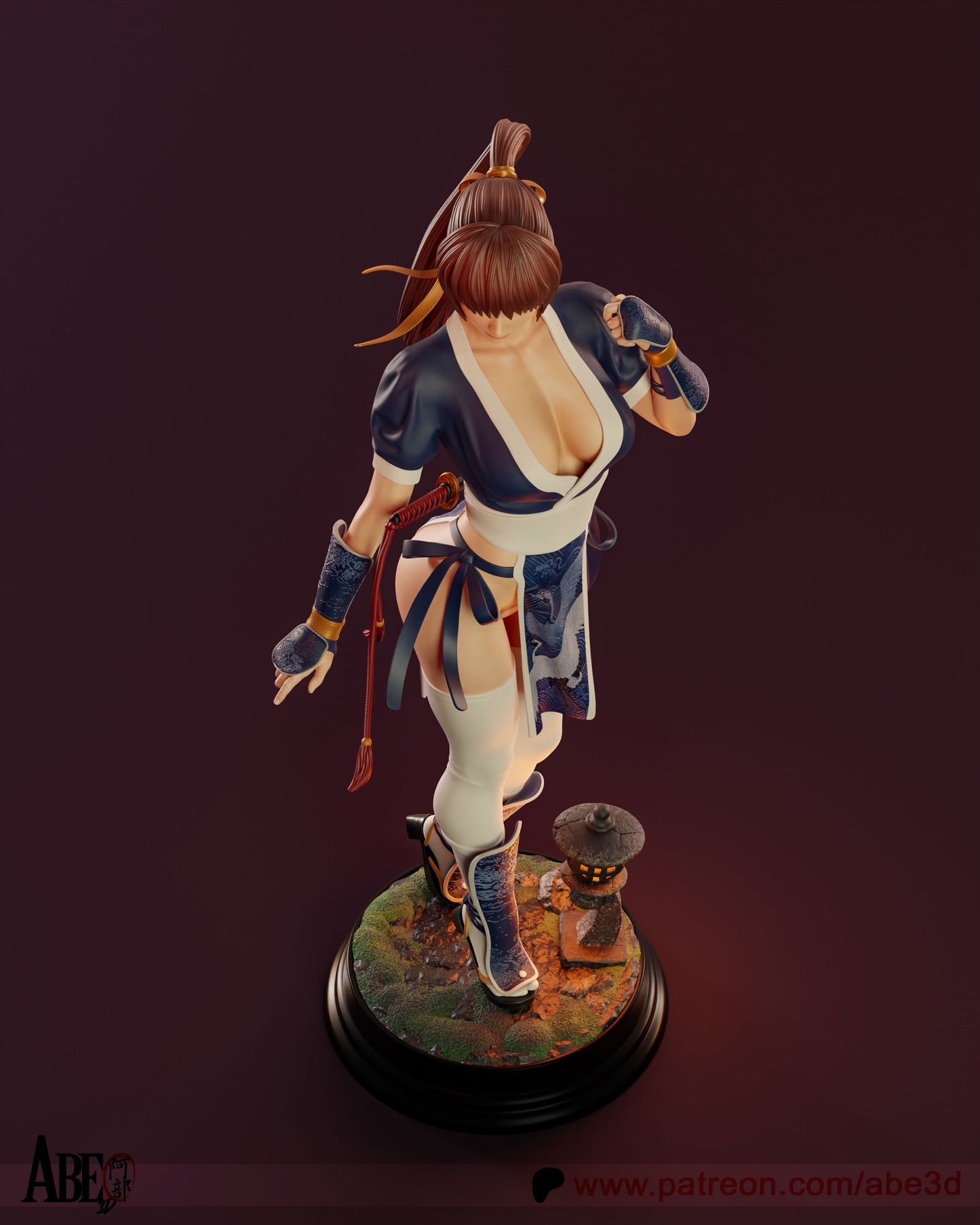 Kasumi Fighter Resin Fan Art - MTO