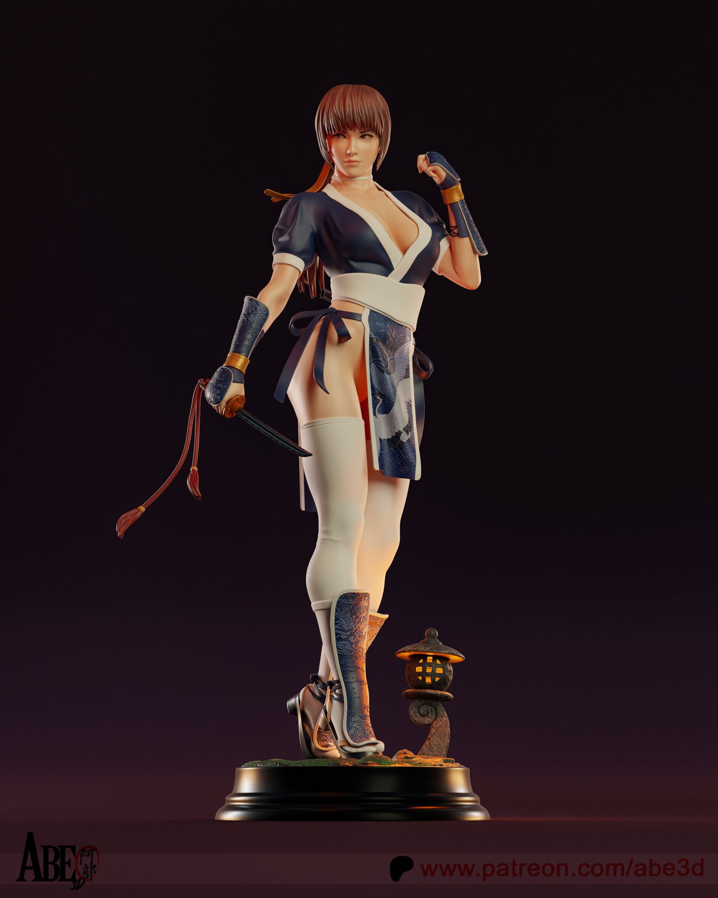 Kasumi Fighter Resin Fan Art - MTO